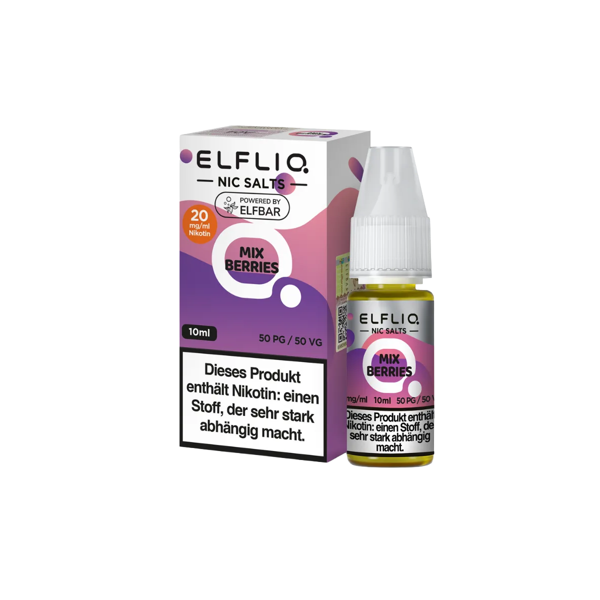 Elf Bar - ElfliQ - E-Liquid - Nikotinsalz - Mix Berries - 20 mg1-