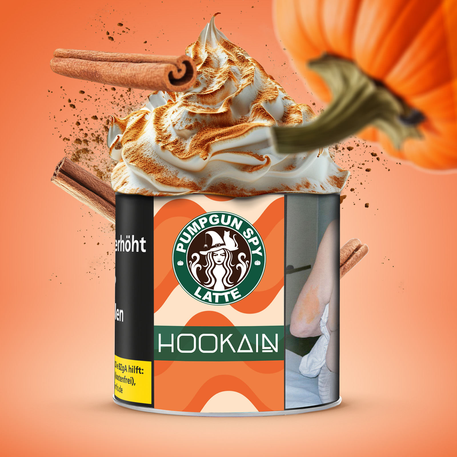 HOOKAIN - Pumpgun Spy Latte - 200g-1