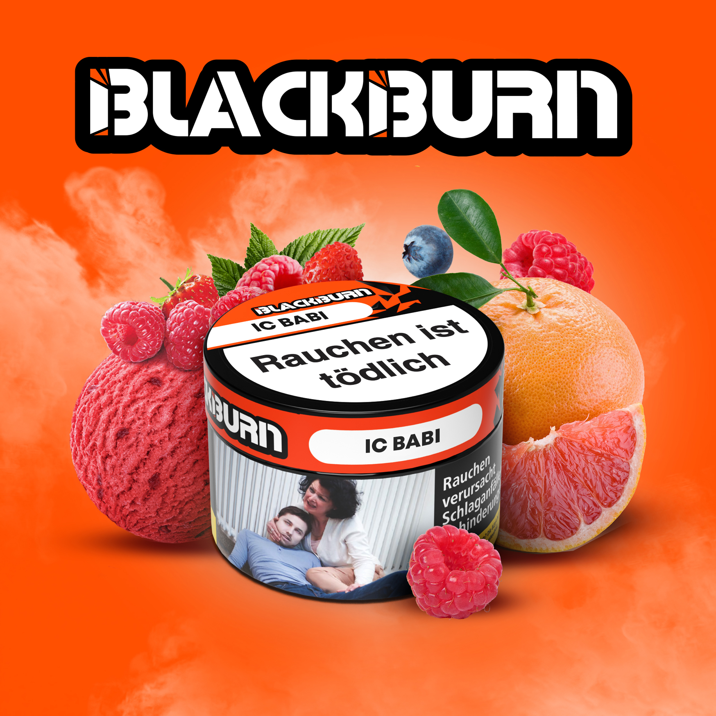 Blackburn - IC - BABI - FEAT - GUF - 25g | Burley Shishatabak 1