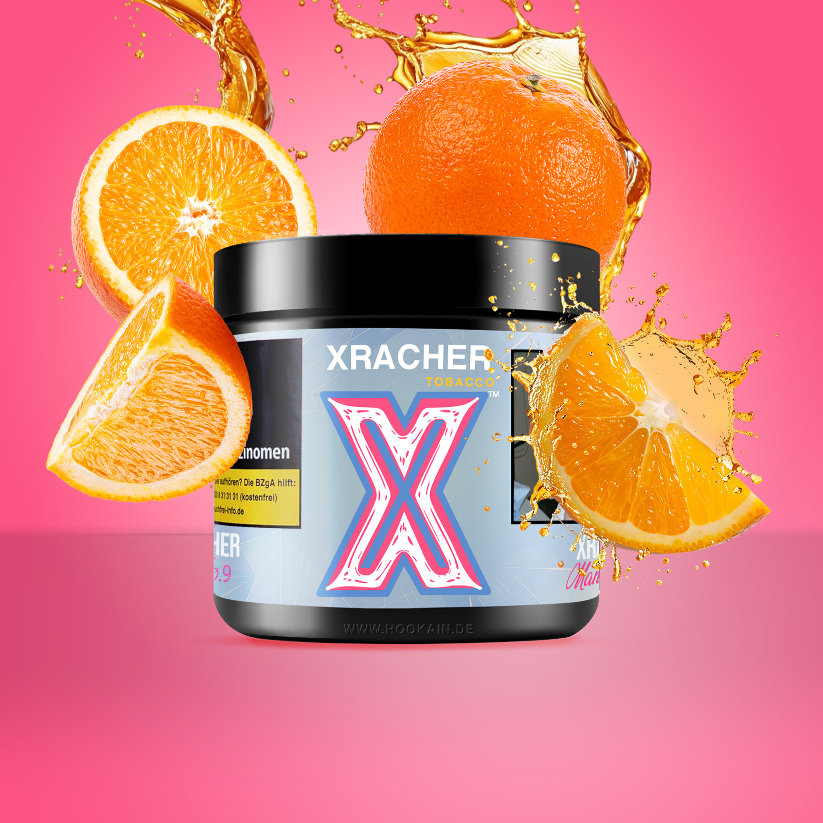  XRacher Maniac No. 9 200g &ndash; Orangenlimonade Tabak 1
