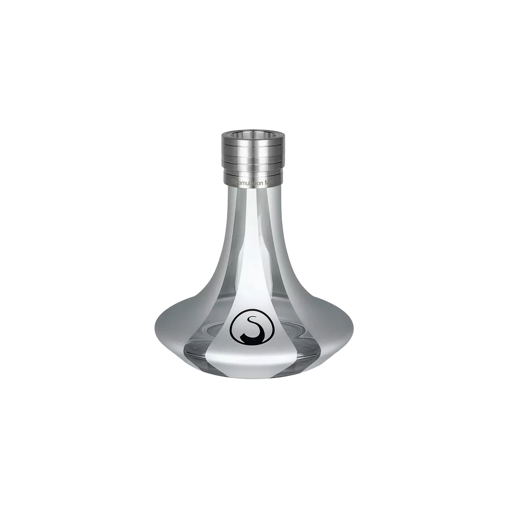 Hochwertige Steamulation Mini Gen 2 Shisha Bowl mit Steam Click Silver Matt Metallic günstig kaufen 1