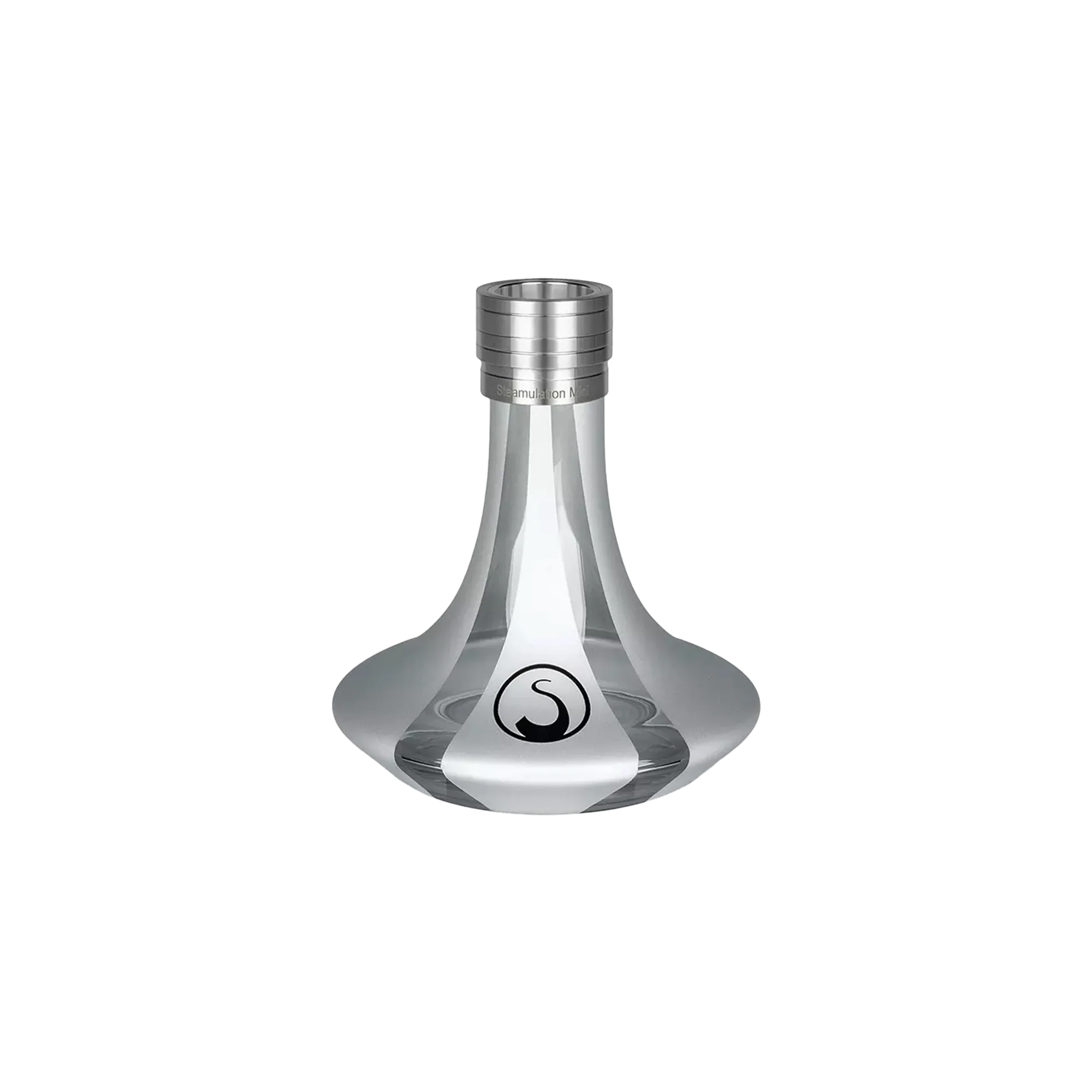 Hochwertige Steamulation Mini Gen 2 Shisha Bowl mit Steam Click Silver Matt Metallic günstig kaufen 1