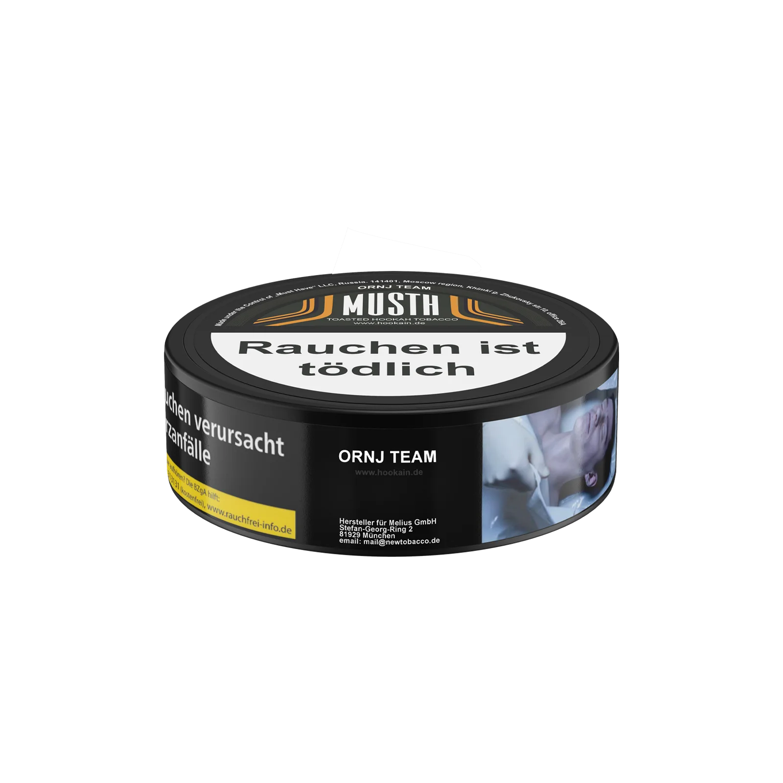MUST H Ornj Team 125 g Aroma &ndash; Orange & Mandarine vereint 1
