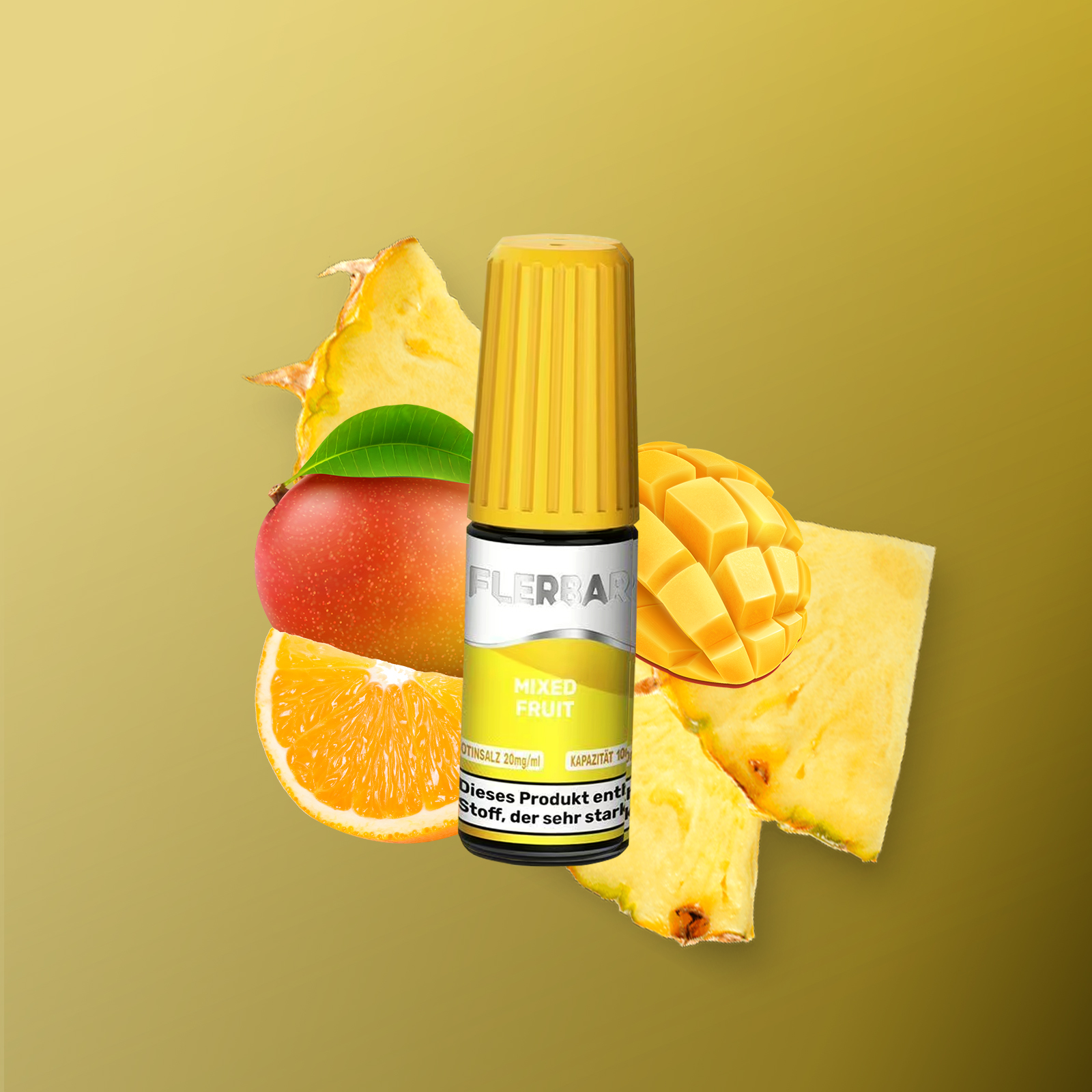 Flerbar - E-Liquid - Nikotinsalz - Mixed Fruit - 10ml - 10 mg 1