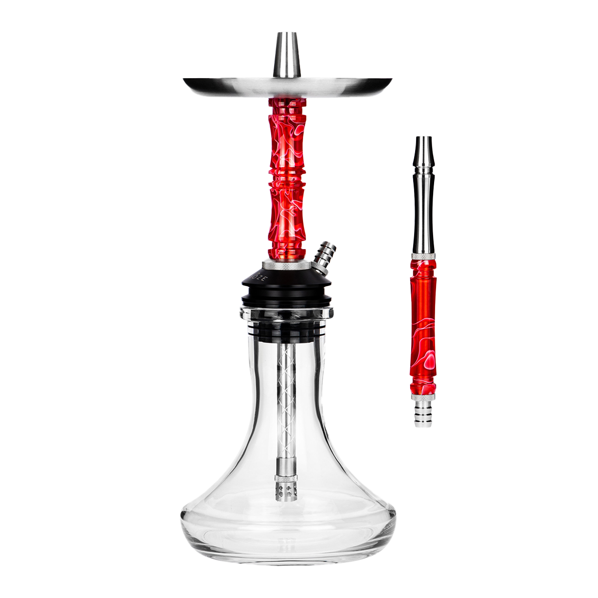 MOZE Breeze Two Wavy Red/Rot Shisha Online bestellen