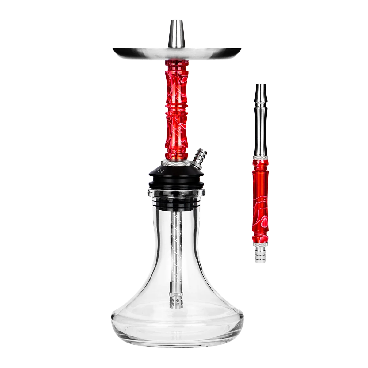 MOZE Breeze Two Wavy Red/Rot Shisha Online bestellen