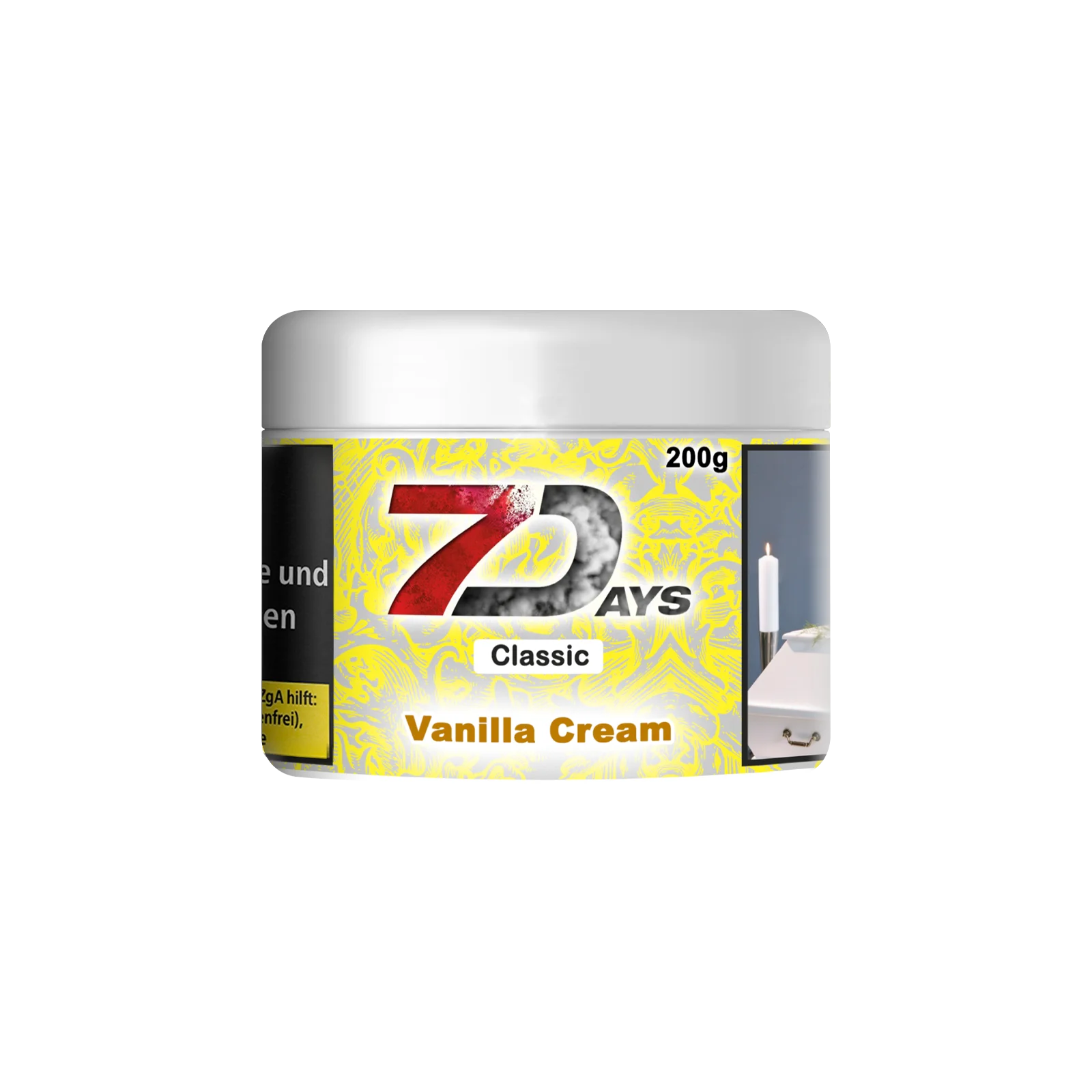 7Days Vanilla Cream Shishatabak – Cremige Vanille 2