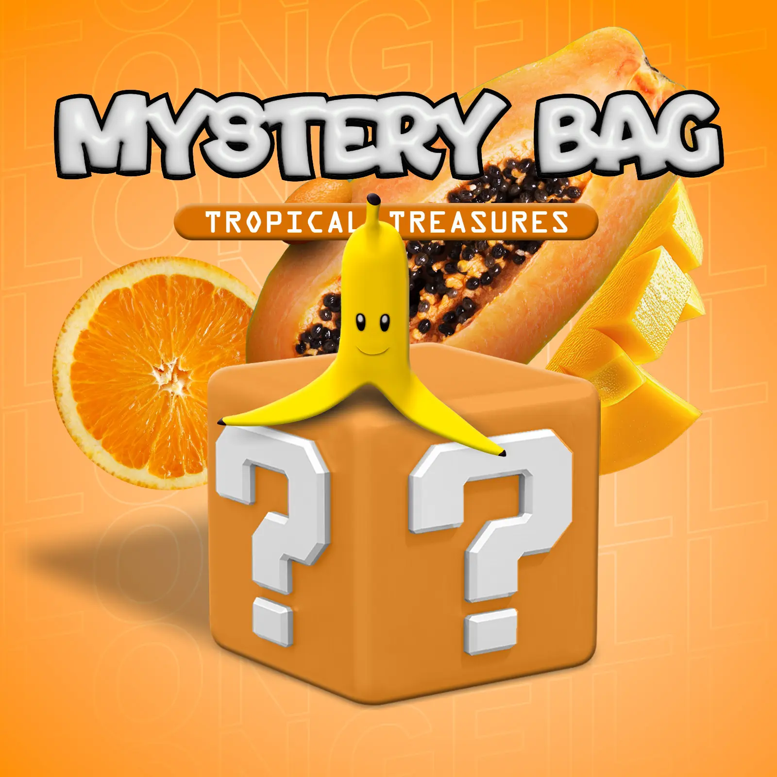 Mystery Bag Longfills Tropical Treasures | Mysteriöse Sonderangebote günstig bestellen 1