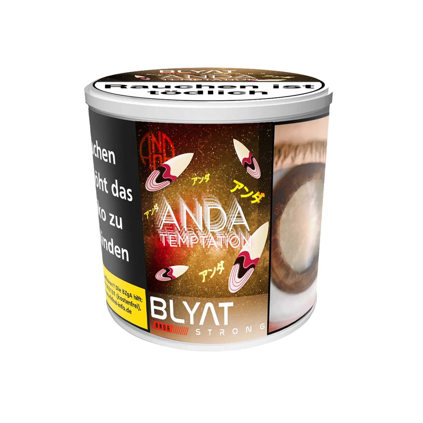 ANDA Blyat Temptation Shishatabak 200g - Burley aus Spanien 2