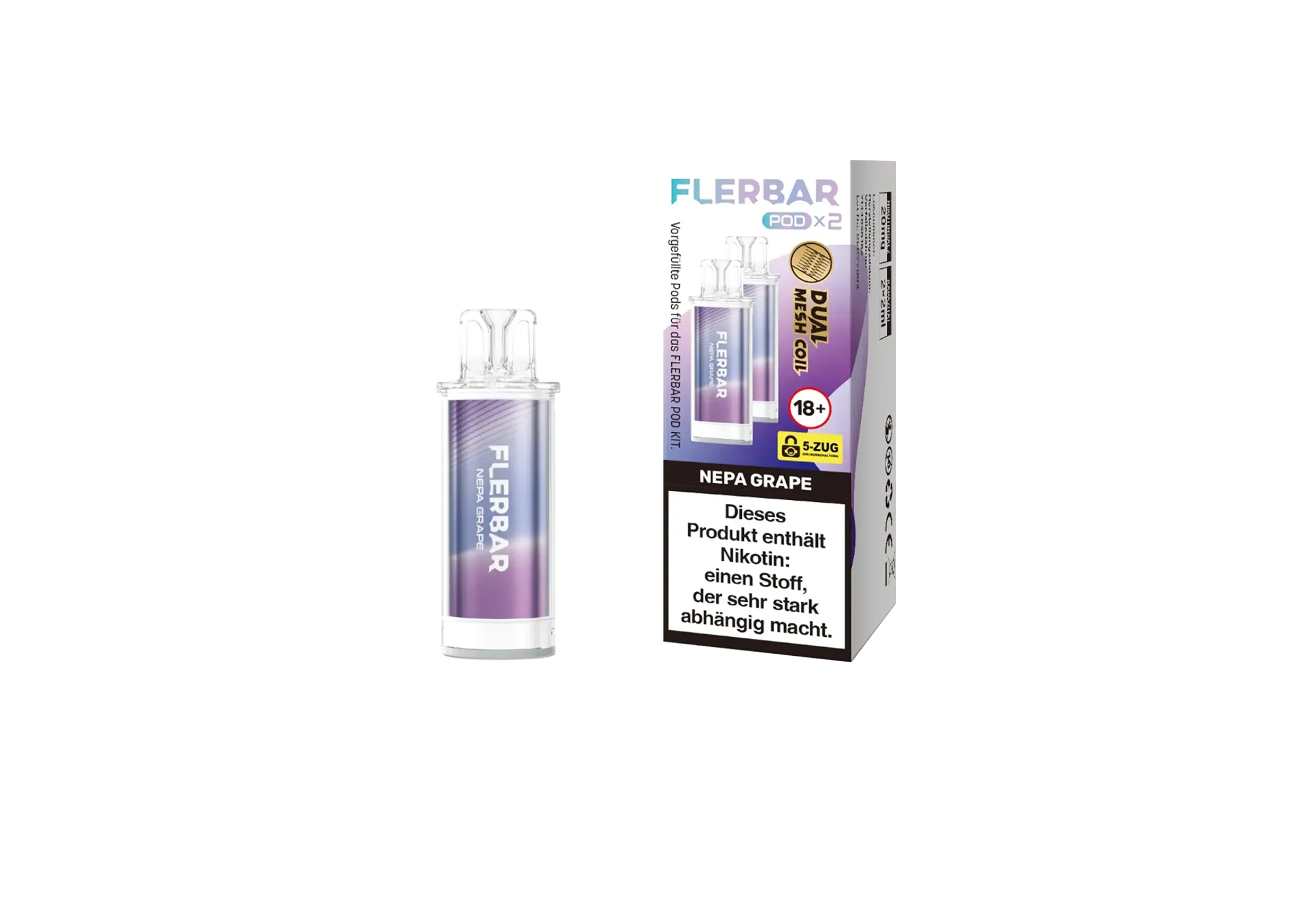 Flerbar - Prefilled Pod - Nepa Grape 2