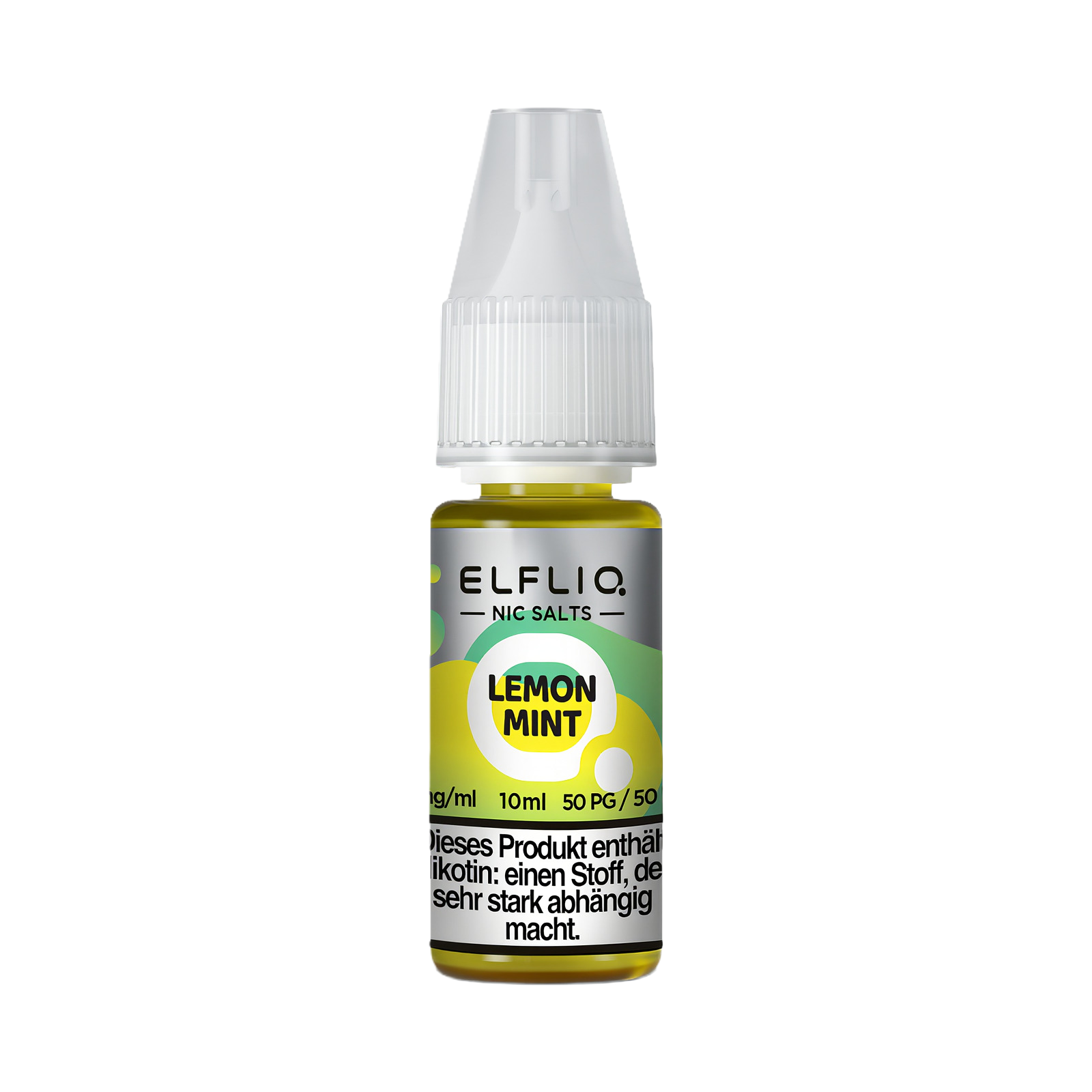 Elf Bar - ElfliQ - E-Liquid - Nicotine Salt - Lemon Mint - 10 mg