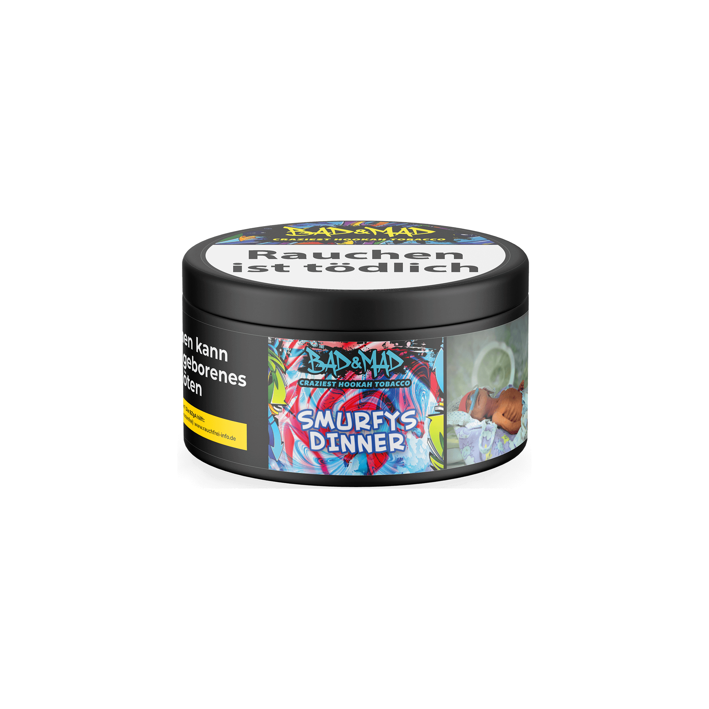 Bad & Mad - SMURFYS DINNER - 25 g - Shisha Tabak | Neue Sorte kaufen