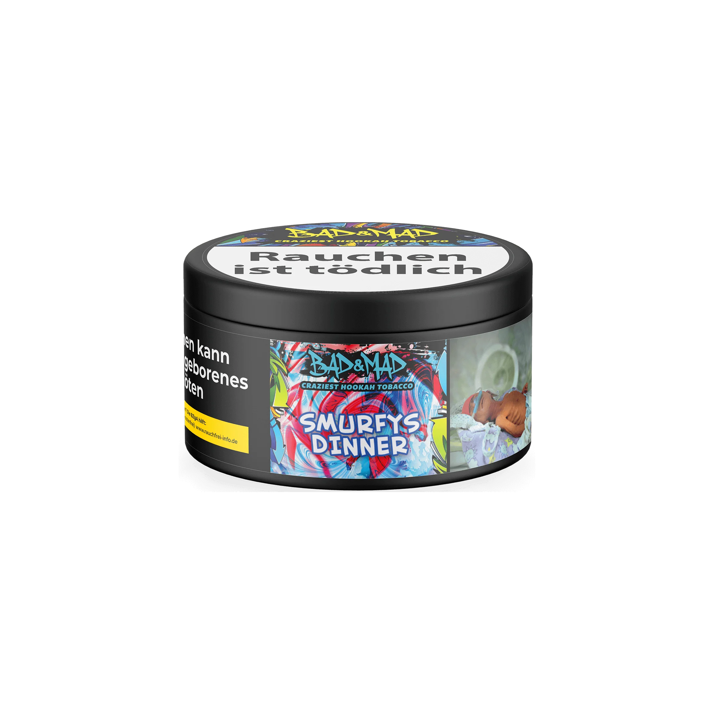 Bad & Mad - SMURFYS DINNER - 25 g - Shisha Tabak | Neue Sorte kaufen