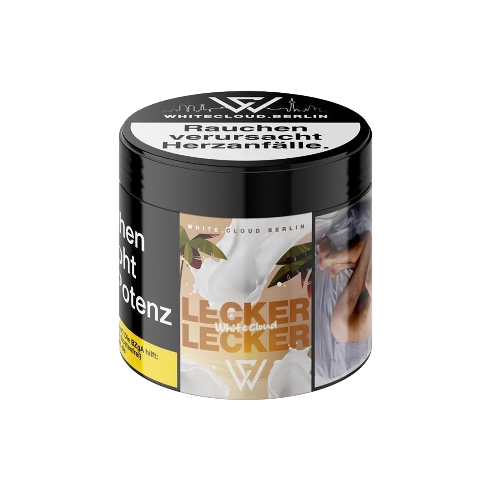 Whitecloud Lecker Lecker 200 g Shisha Tabak – Kokosnuss & Pistazie 1