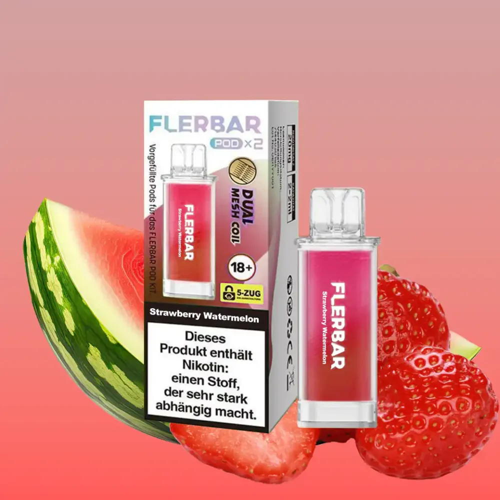 Flerbar - Prefilled Pod - Strawberry Watermelon 1