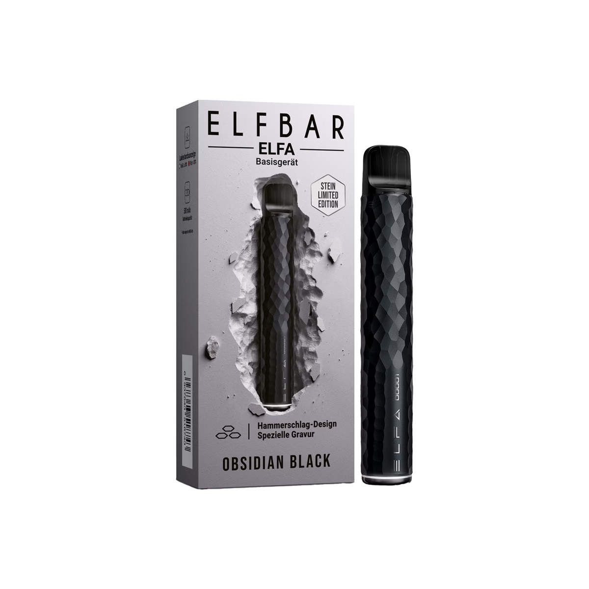 Elf Bar - ELFA - Basisger&auml;t - Obsidian Black 1