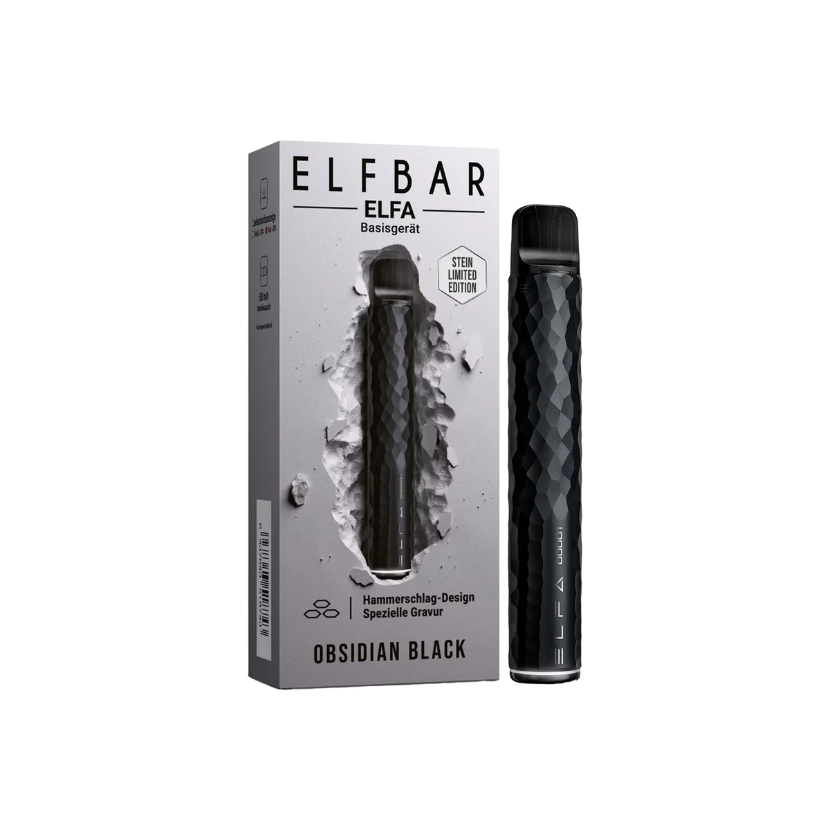 Elf Bar - ELFA - Basisger&auml;t - Obsidian Black 1