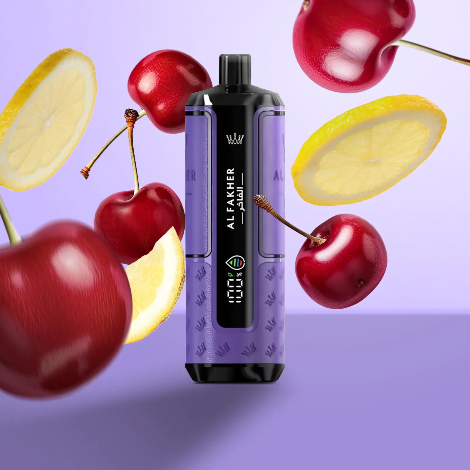 Al Fakher - Crown Bar - Hypermax - 20k - Cherry Fizz2