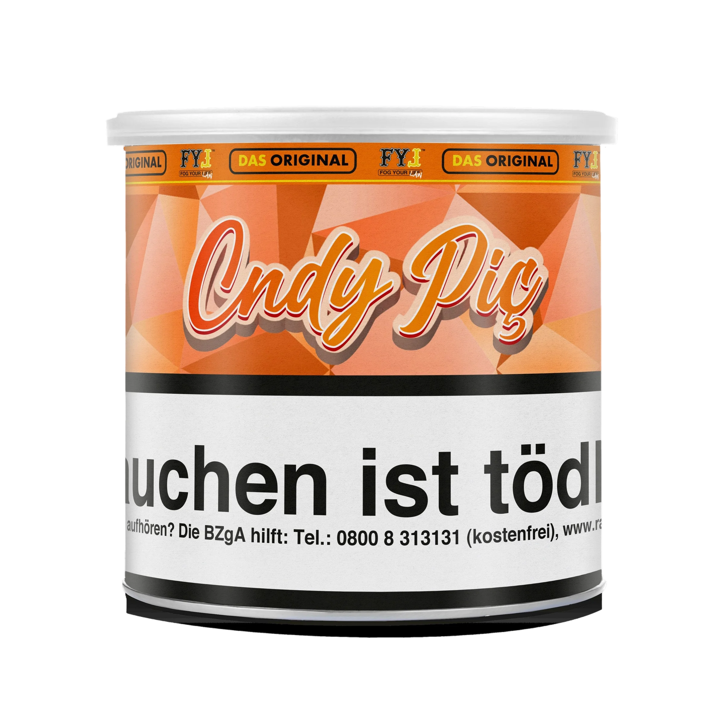 Fog Your Law - Dry Base mit Aroma - Cndy Pi&ccedil; - 70 g - 2 Komponenten L&ouml;sung Tabak - mit versteuertem Glycerin 200 g Mischen 2