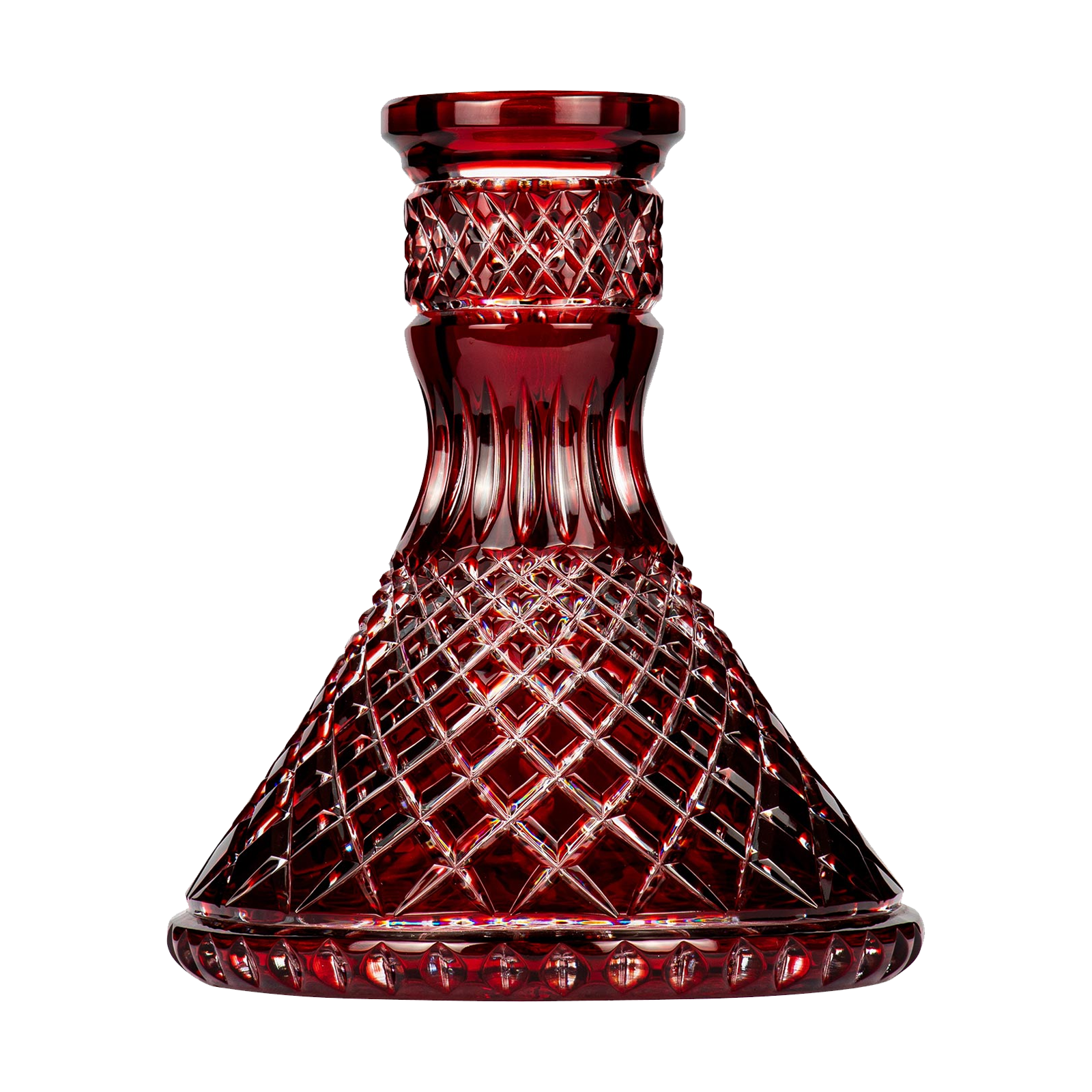 Moze Exclusive - Glass Cone - Crown Cut - Red 1