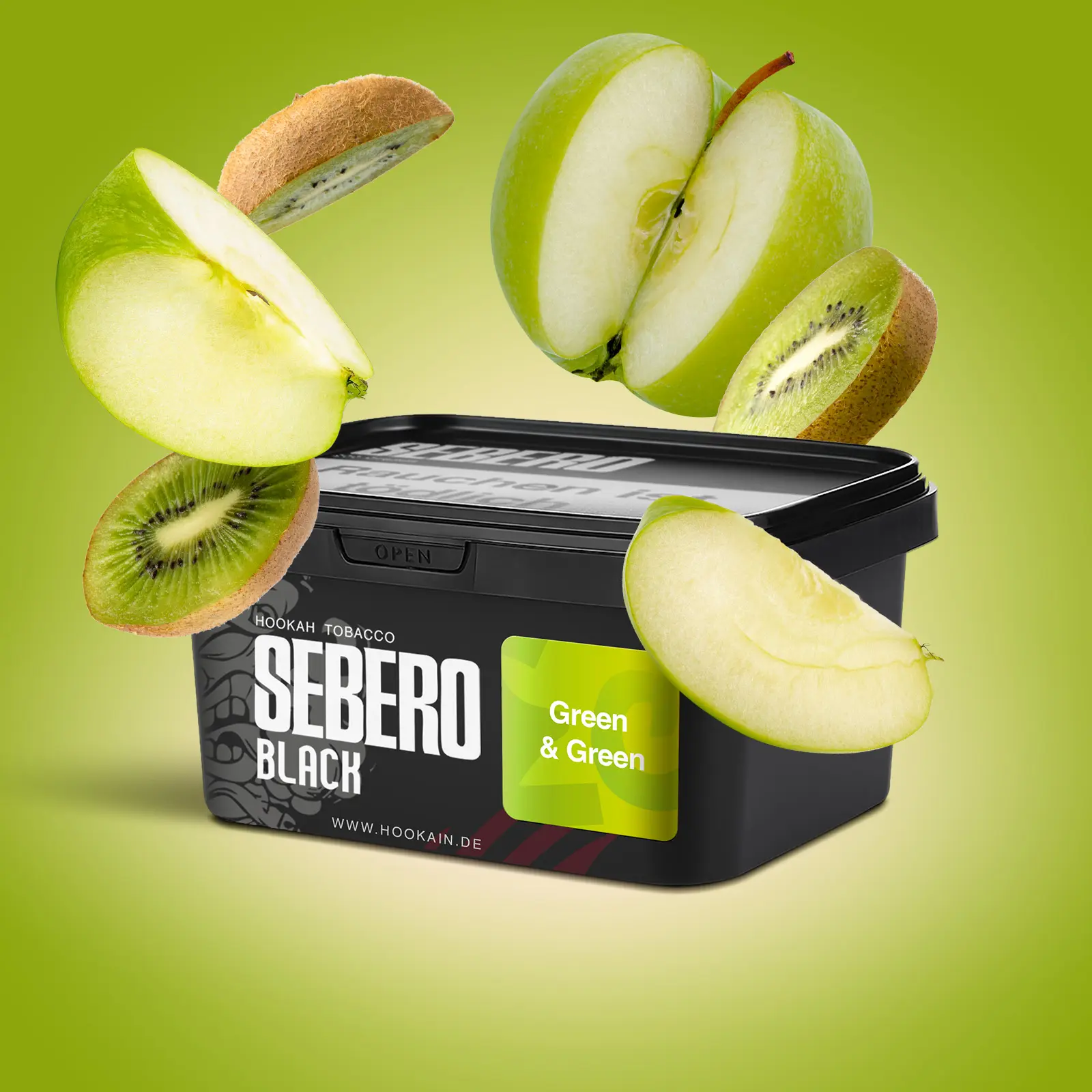 Sebero Black Green & Green 200 g - Burley-Tabak aus Russland 1