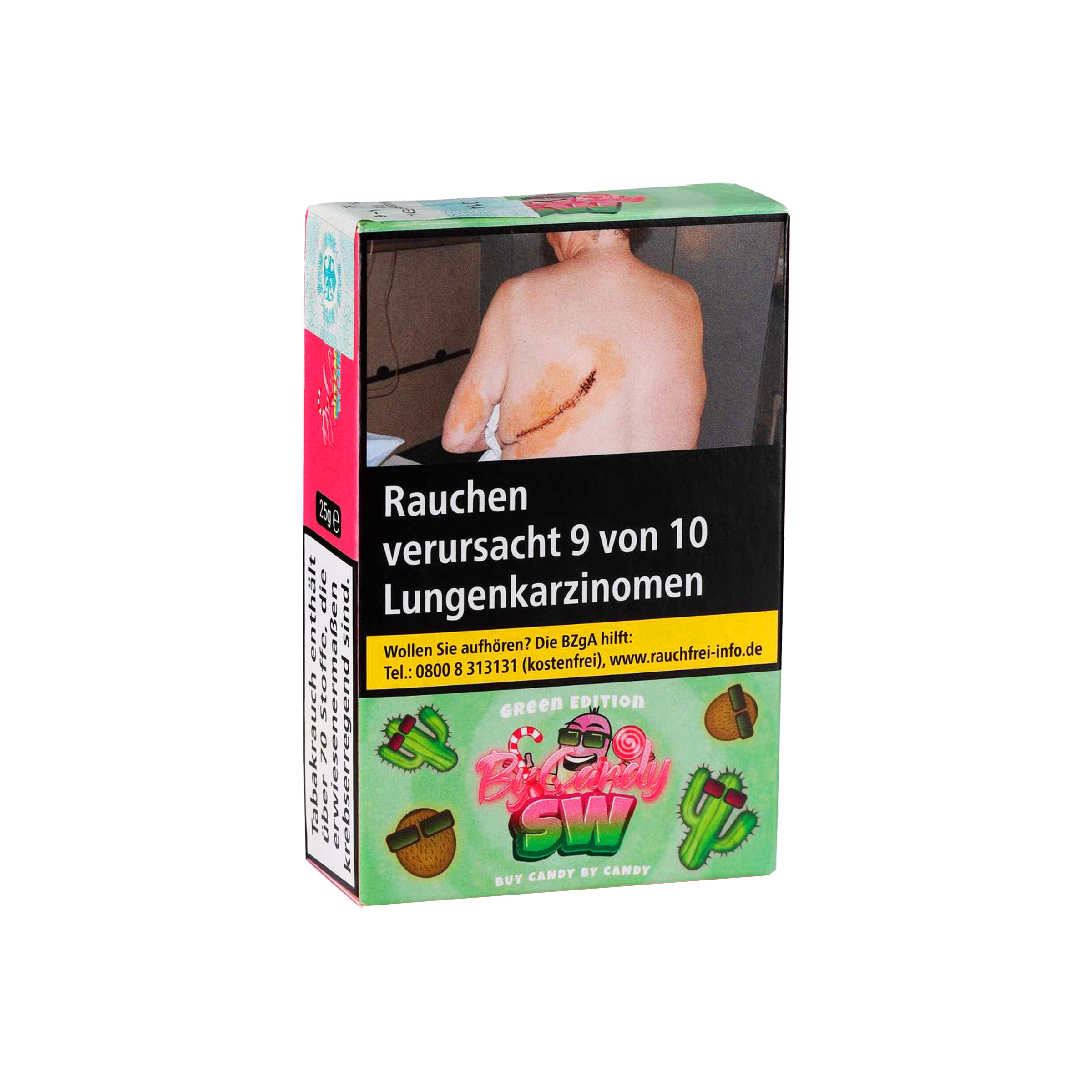 By Candy - Sweet Wonder Green - 25 g | Baba Saad Shisha Tabak alle neuen Sorten kaufen