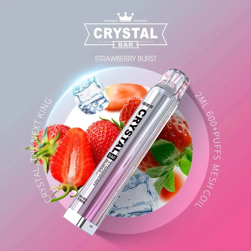 Crystal Bar - Strawberry Burst - Vapestick