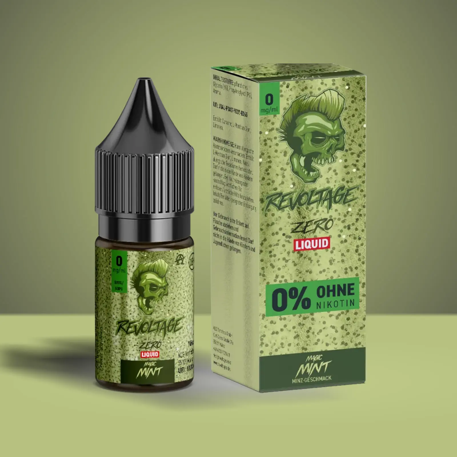 Revoltage - E-Liquid - Nikotinsalz - Magic Mint - 10 ml - 0 mg 1