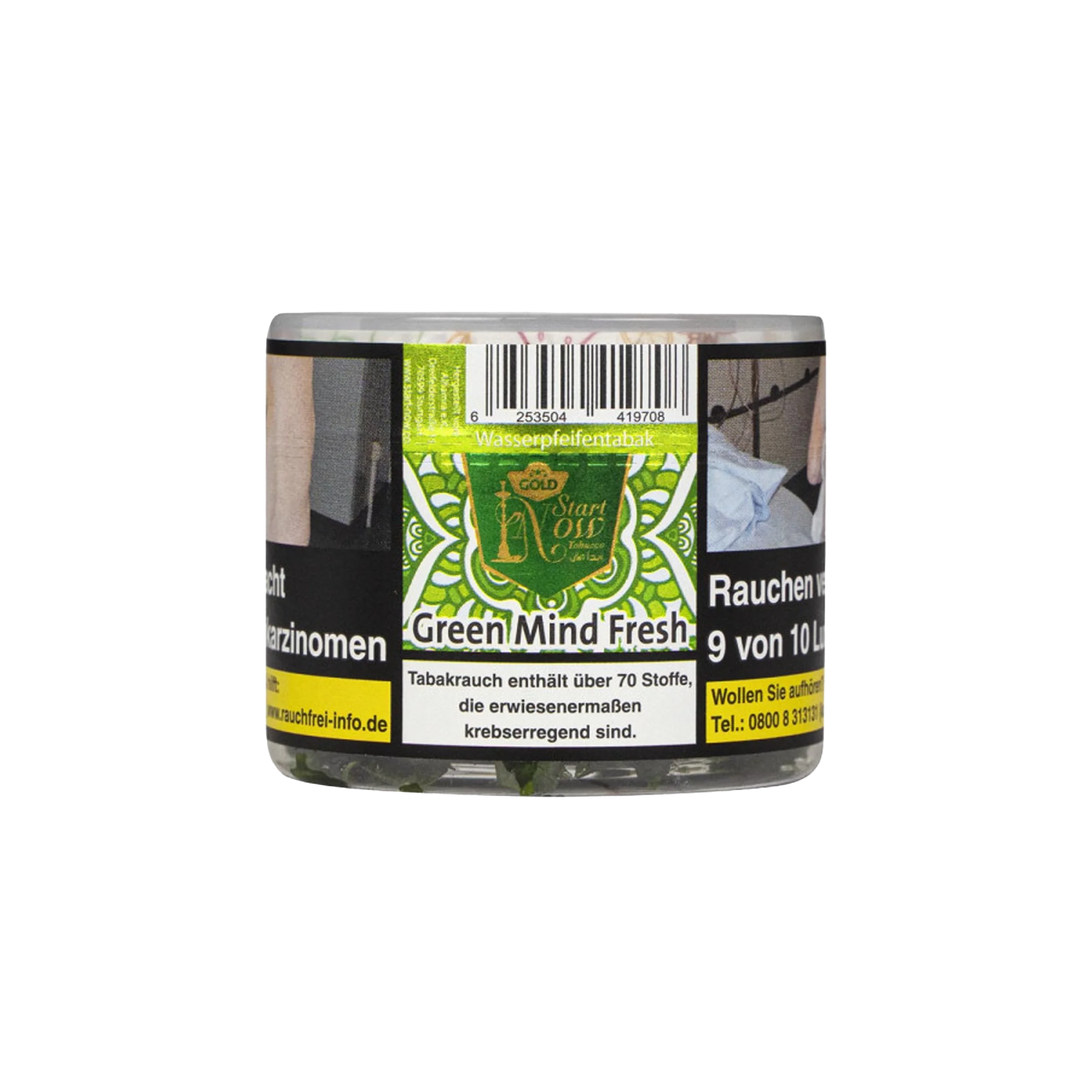 Start Now ShishaTabak Green Mind Fresh | Günstig Online bestellen 2