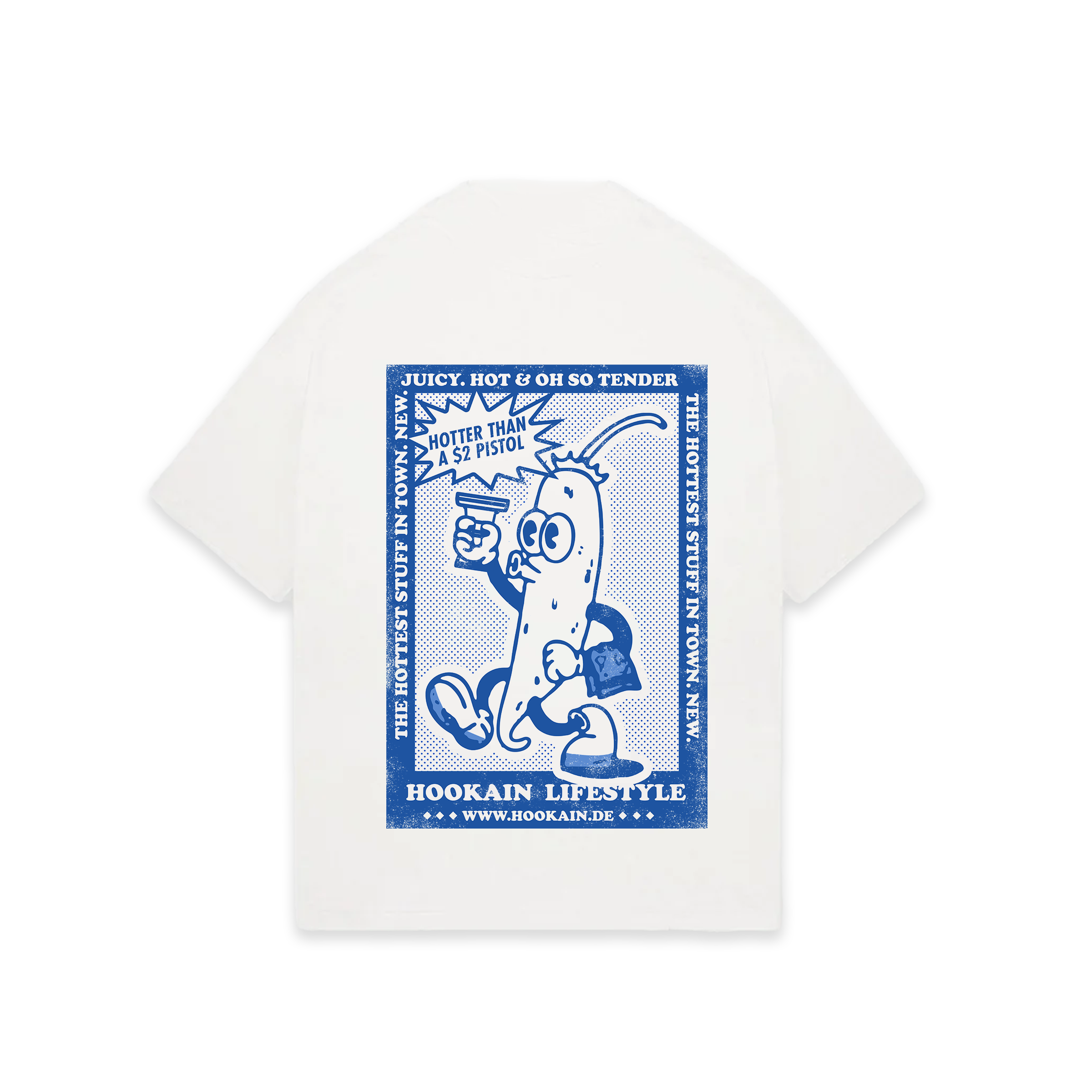 Logo T-Shirt - Medium Fit - Hot Pepper - White XXL