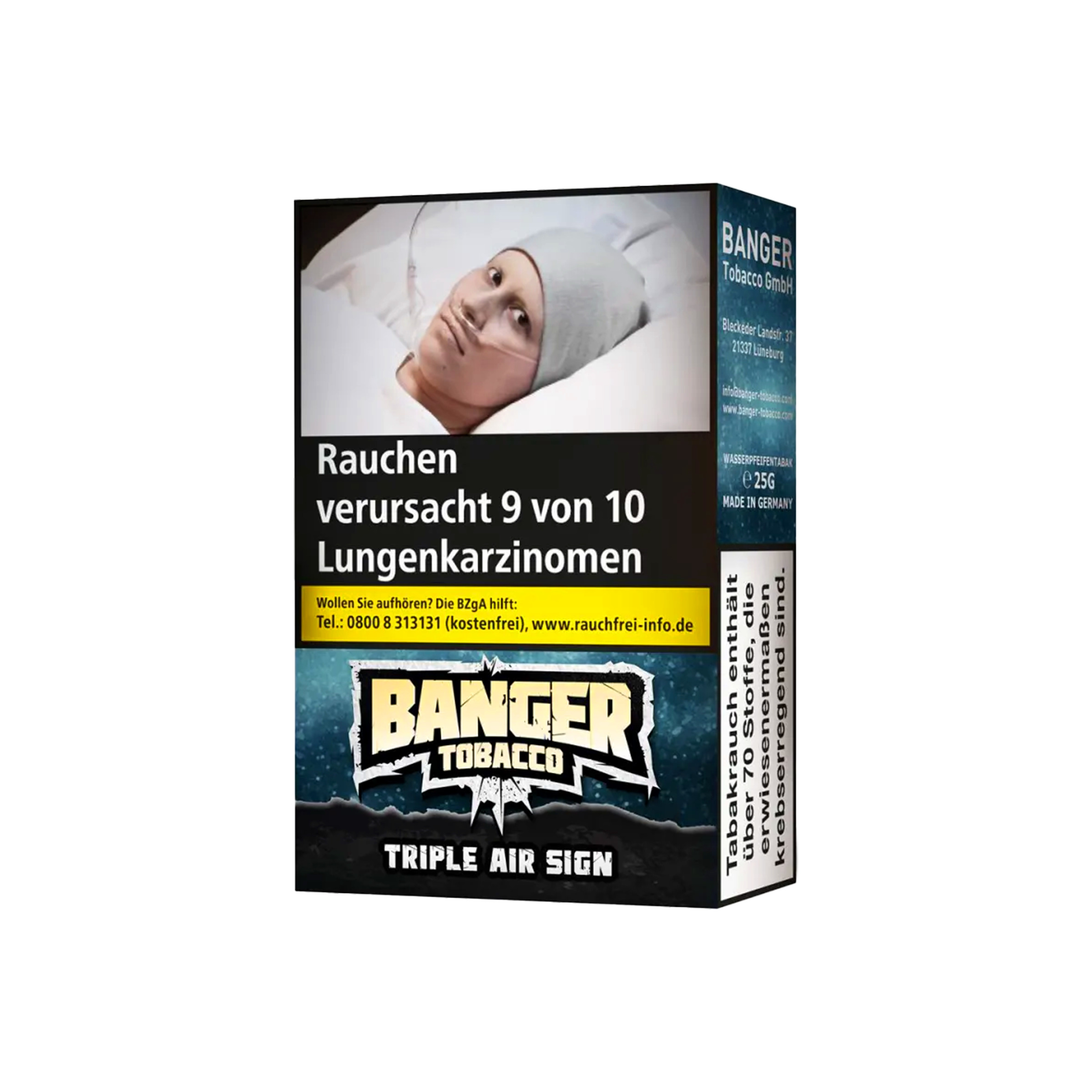 Banger - Triple Air Sign - 25 g | Alle neuen Tabak Sorten günstig online kaufen - Hookain Shisha-Onlineshop 2