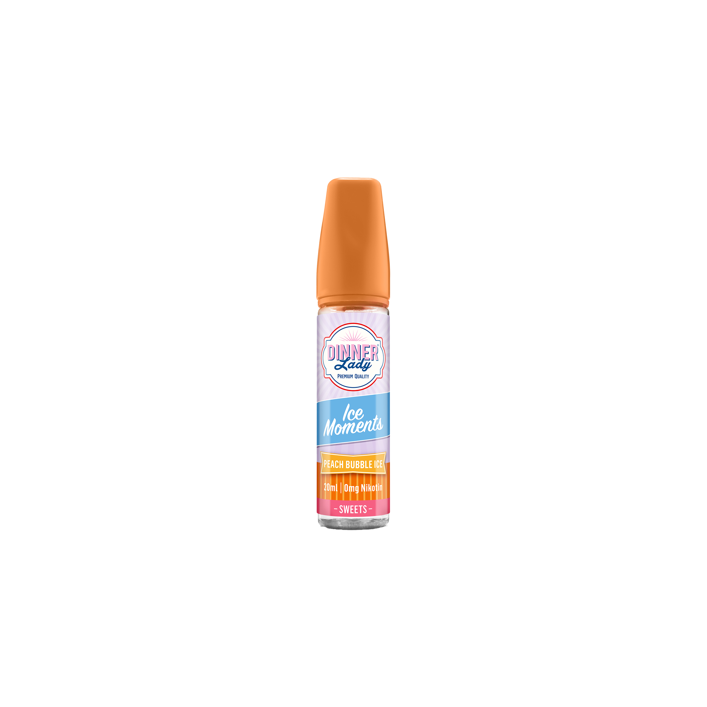 Dinner Lady - E-Liquid - Aroma - Longfill - Peach Bubble Ice - 20 ml
