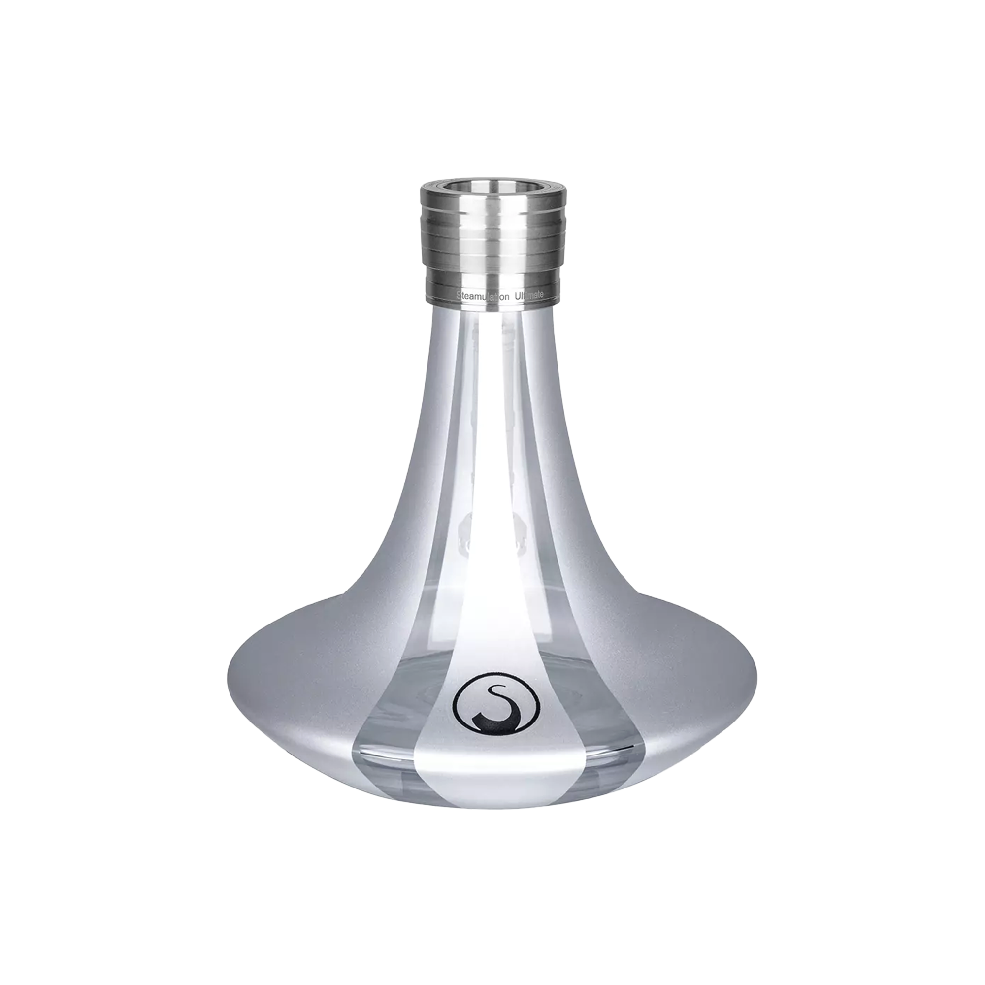 Hochwertige Steamulation Ultimate/Ultimate One II Shisha Bowl mit Steam Click Silver Matt Metallic günstig  kaufen 1