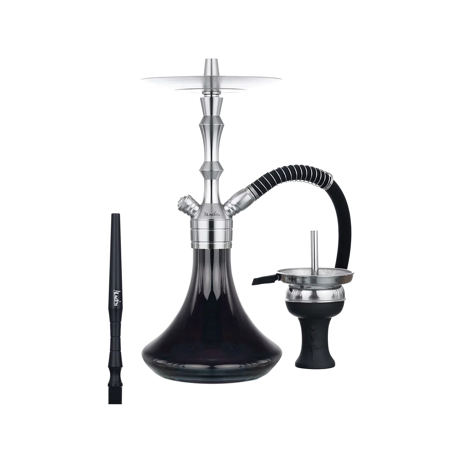 Aladin MVP360 Gastro Schwarz Shisha 36 cm – Kompakt & Vielseitig 1