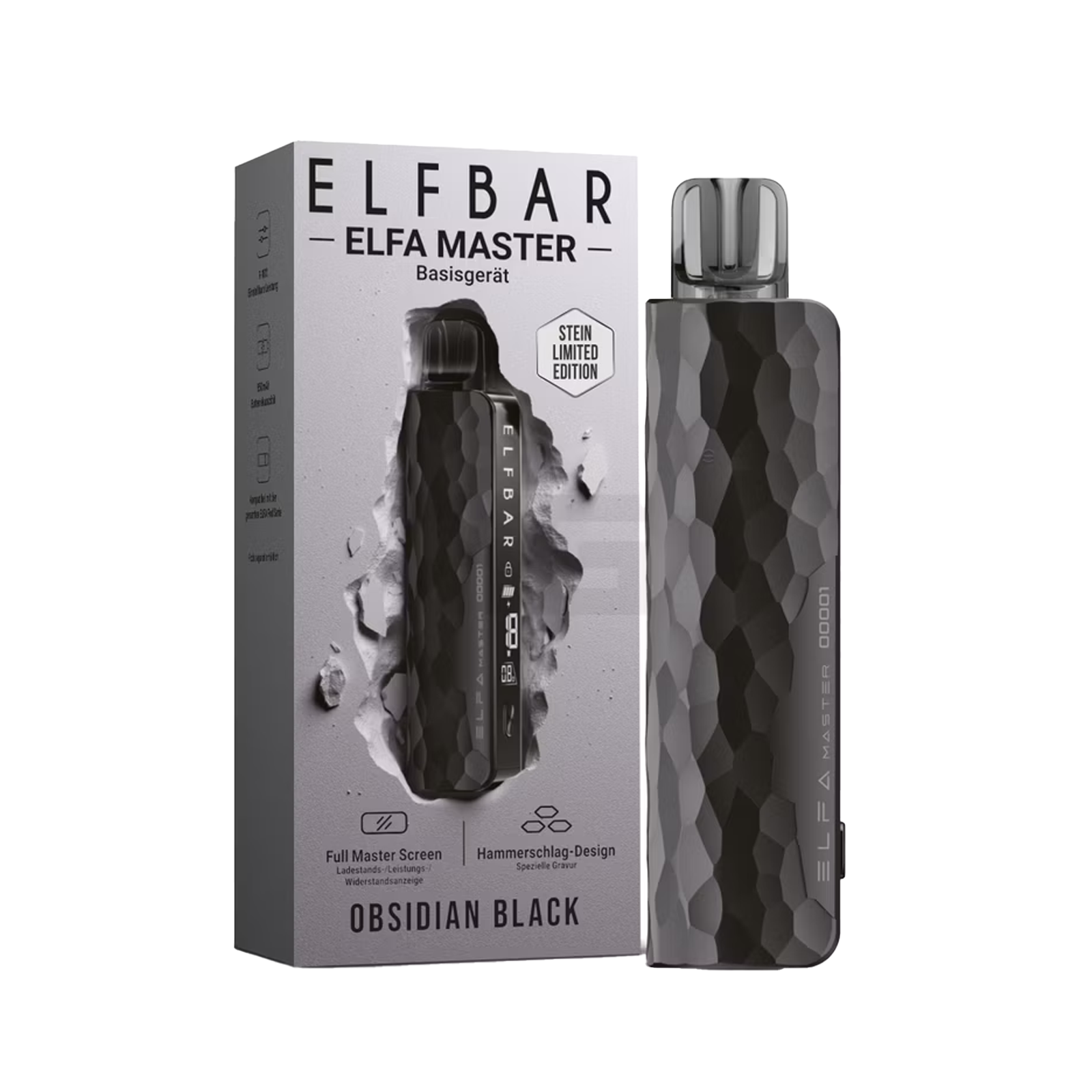 Elf Bar - ELFA - Master - Basisgerät - Obsidian Black (Limited Edition) 3