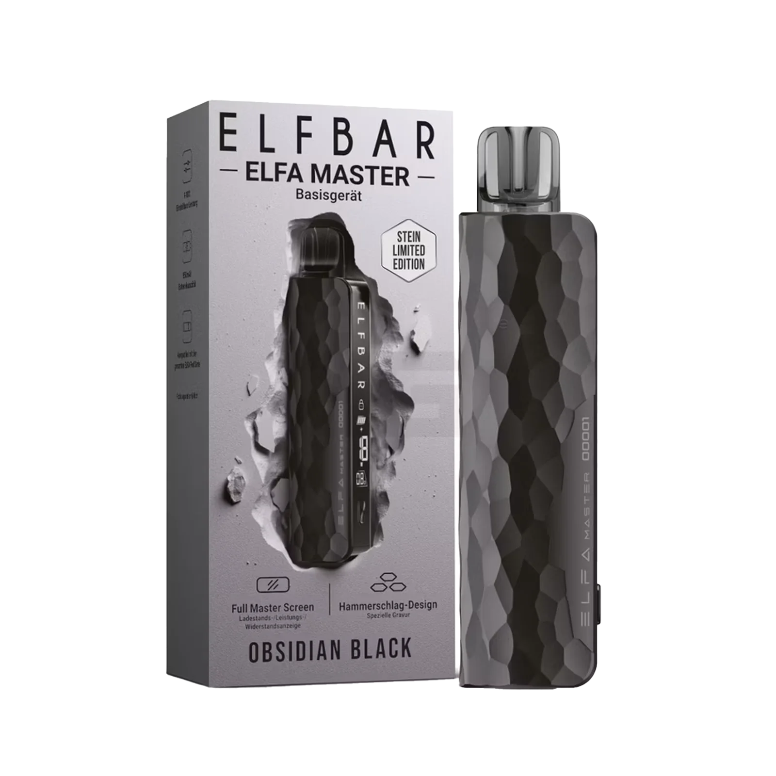 Elf Bar - ELFA - Master - Basisgerät - Obsidian Black (Limited Edition) 3 Elf Bar - ELFA - Master - Basisgerät - Obsidian Black (Limited Edition) 3