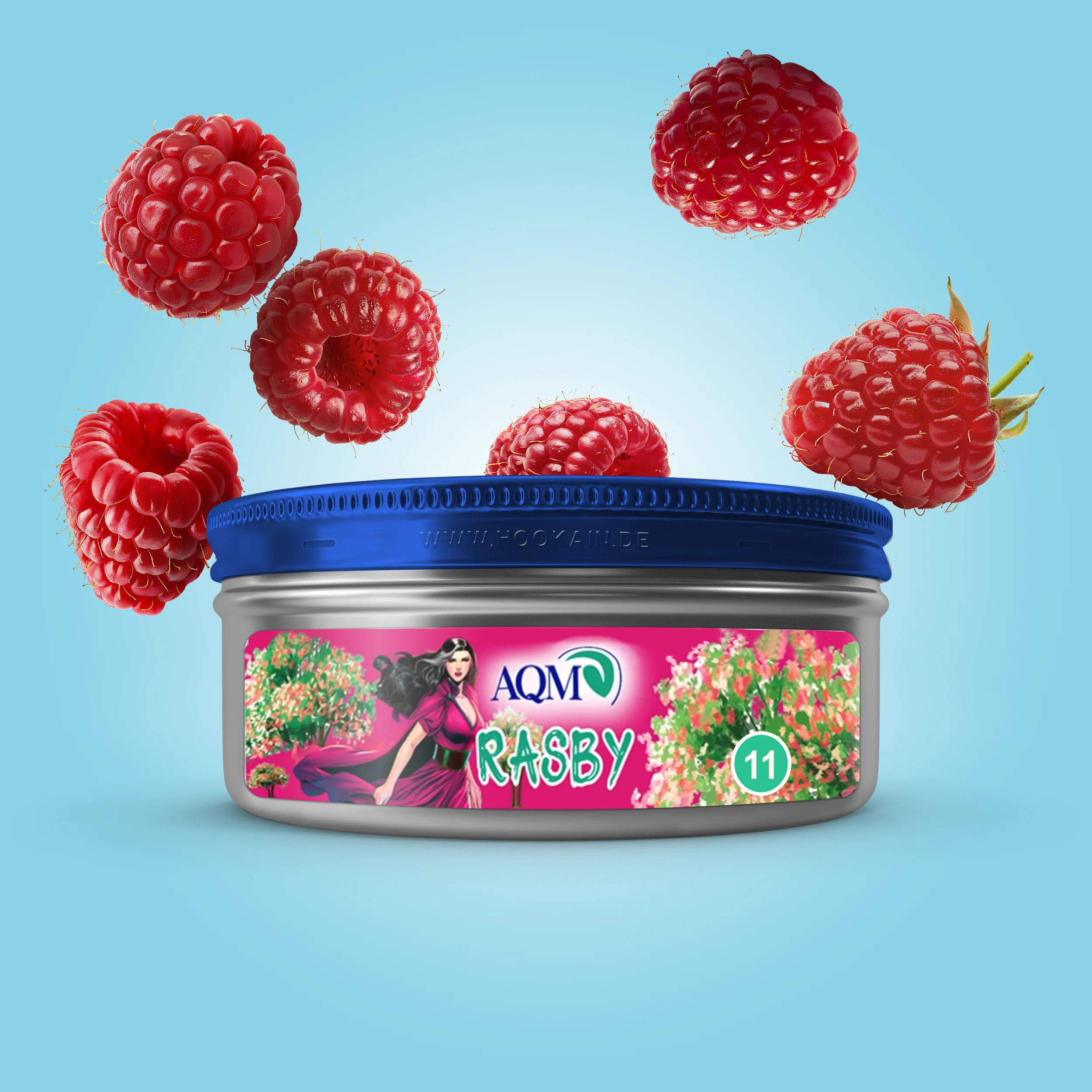 Aqua Mentha Rasby – Intensiver Himbeer-Tabak mit Frische 1