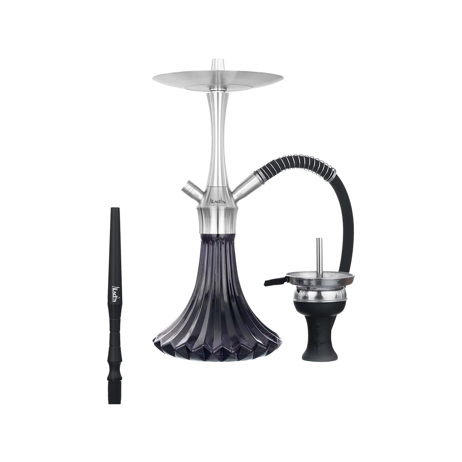 Aladin MVP A36 Schwarz 36cm Shisha – Kompakte Power 1