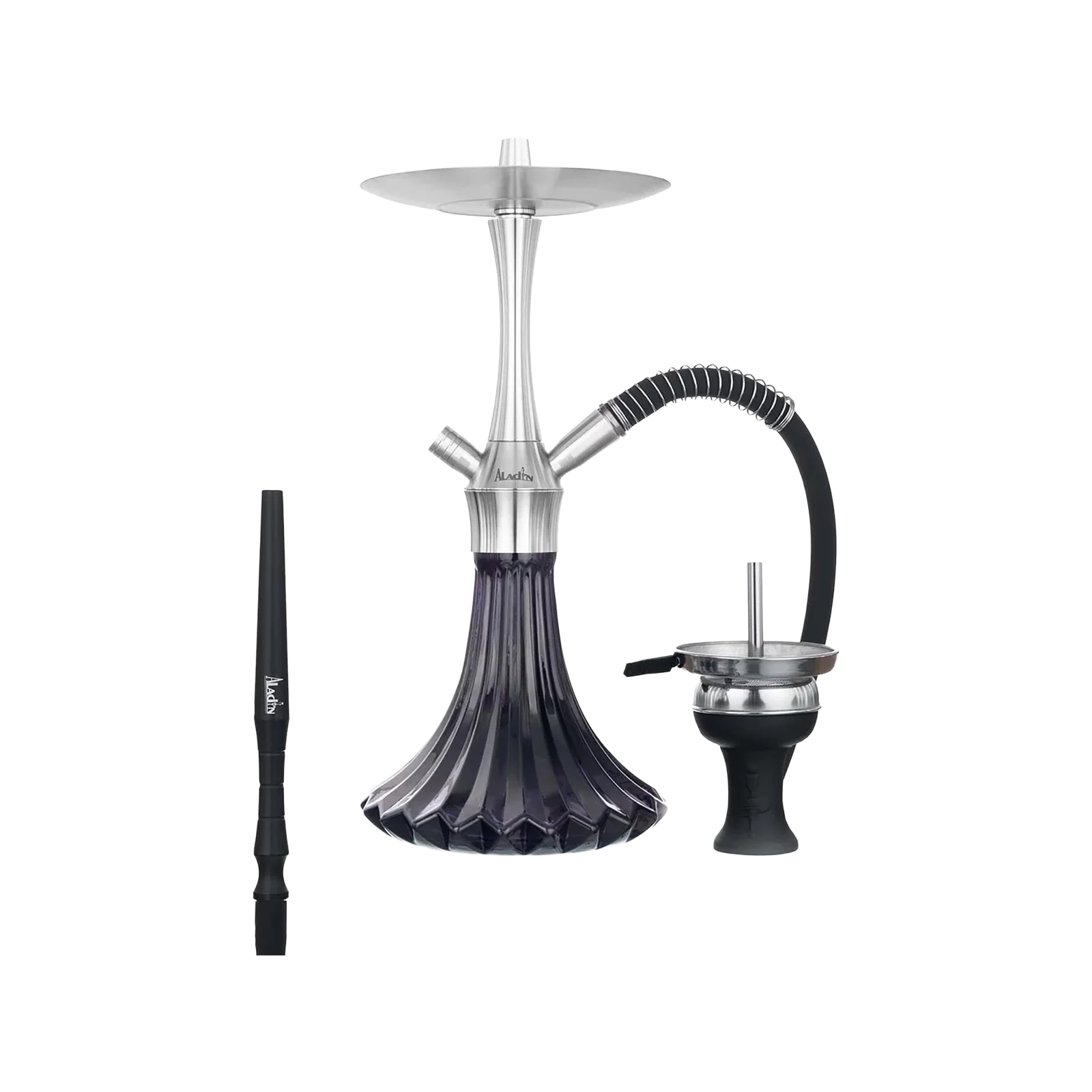 Aladin MVP A36 Schwarz 36cm Shisha – Kompakte Power 1