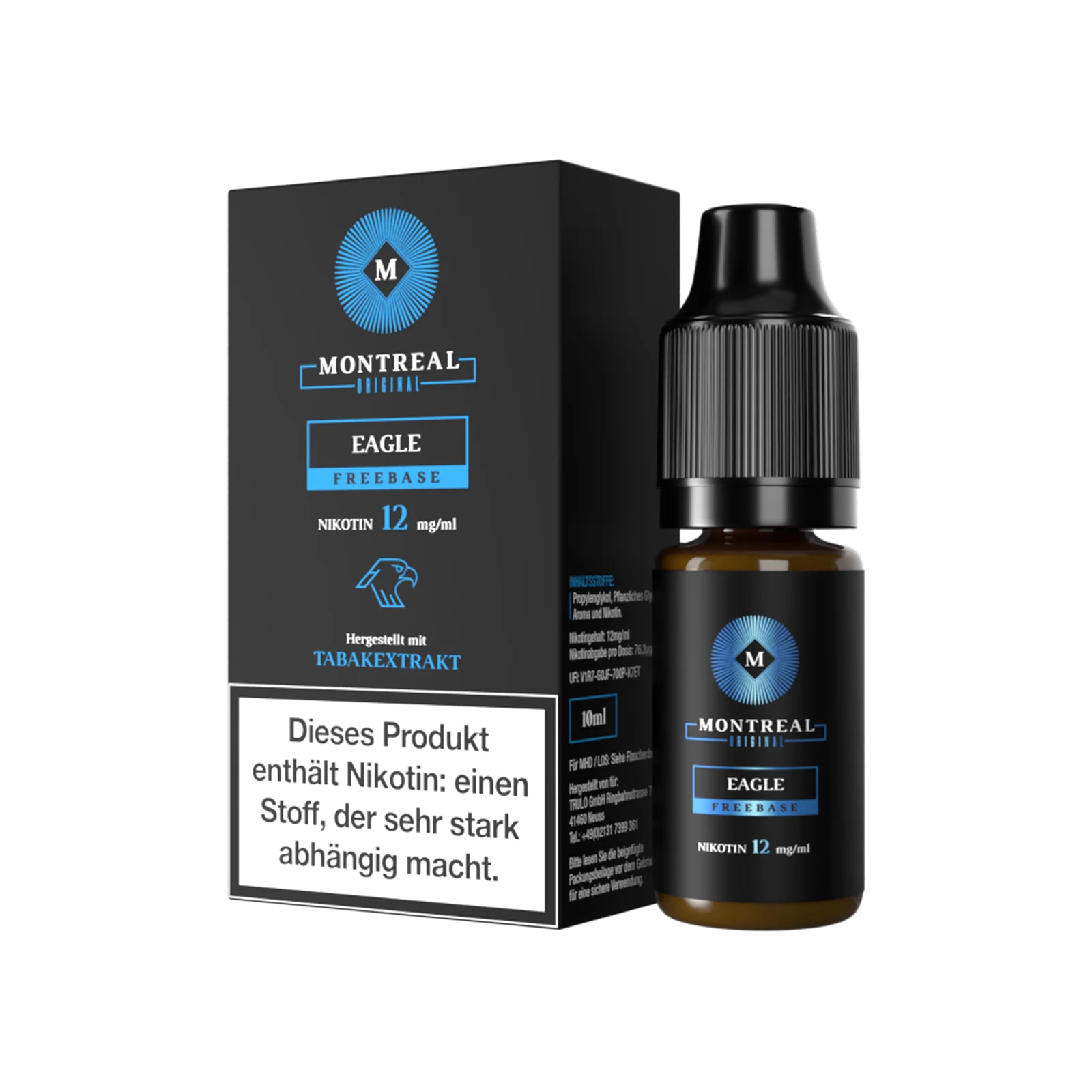 Montreal - Nikotinsalz Liquid - Eagle - 10 ml - 12 mg 1