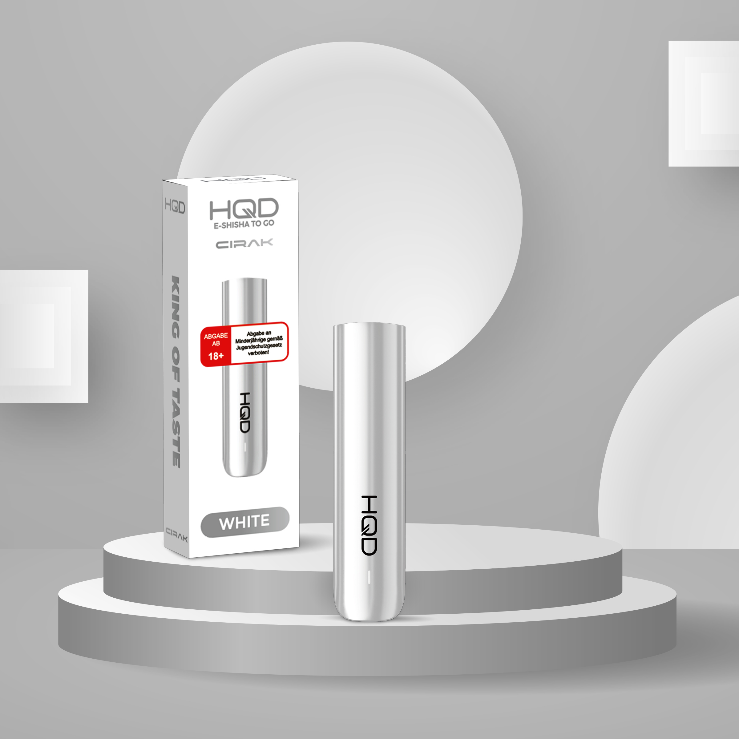 HQD - Cirak - Basisger&auml;t - Wei&szlig; | Prefilled Pod System g&uuml;nstig kaufen12