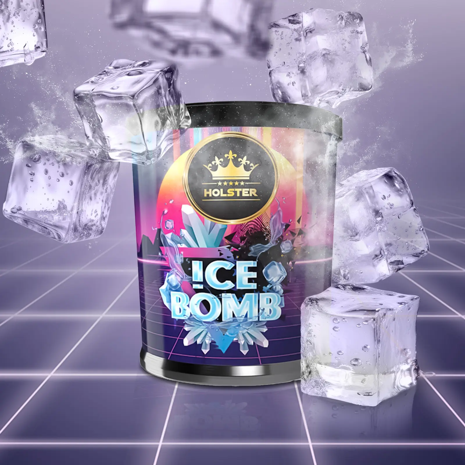 Holster Shisha Tabak Ice Bomb 200 g | Alle Sorten 1