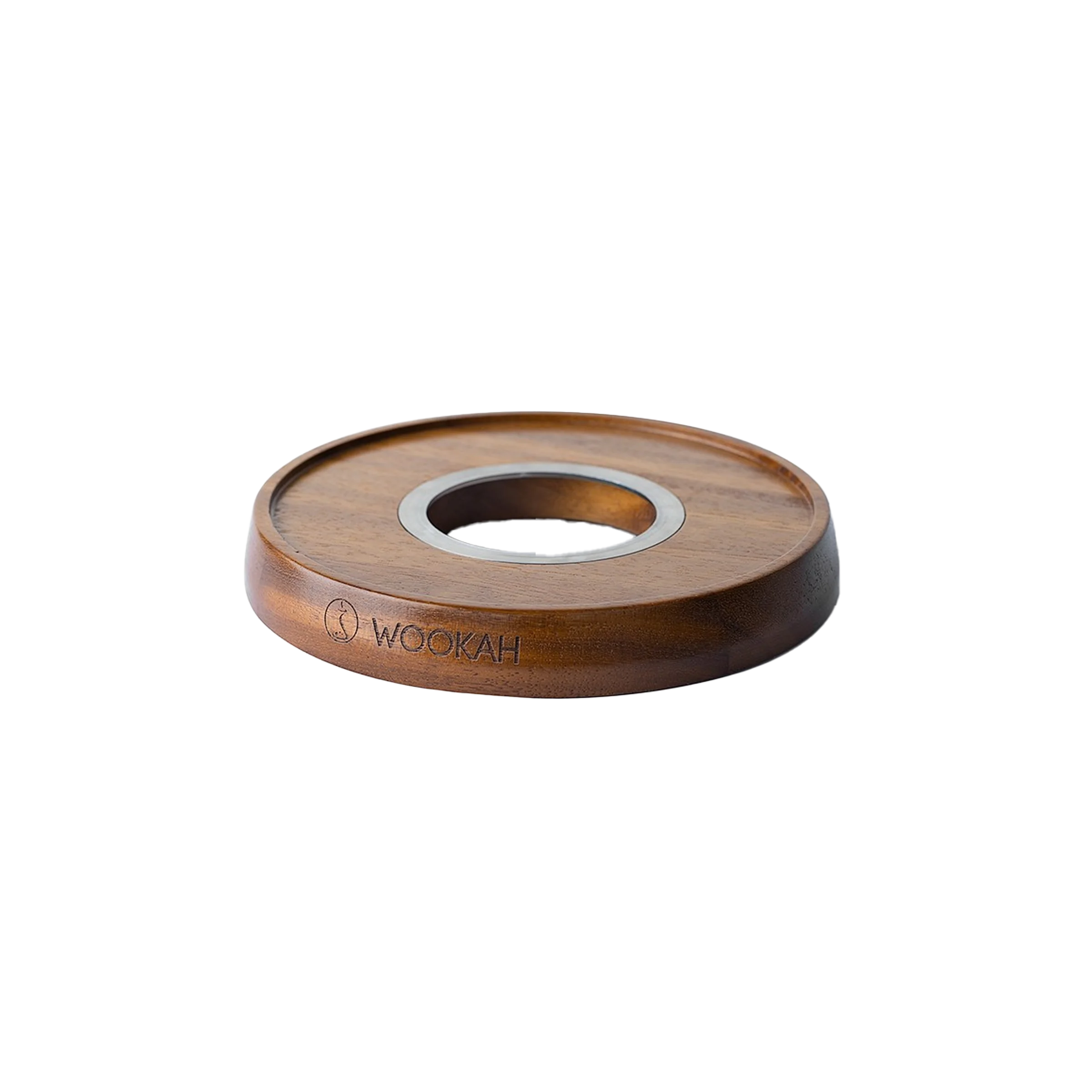 WOOKAH Holz Untersetzer Iroko – Eleganter Shisha Stand aus Iroko Holz