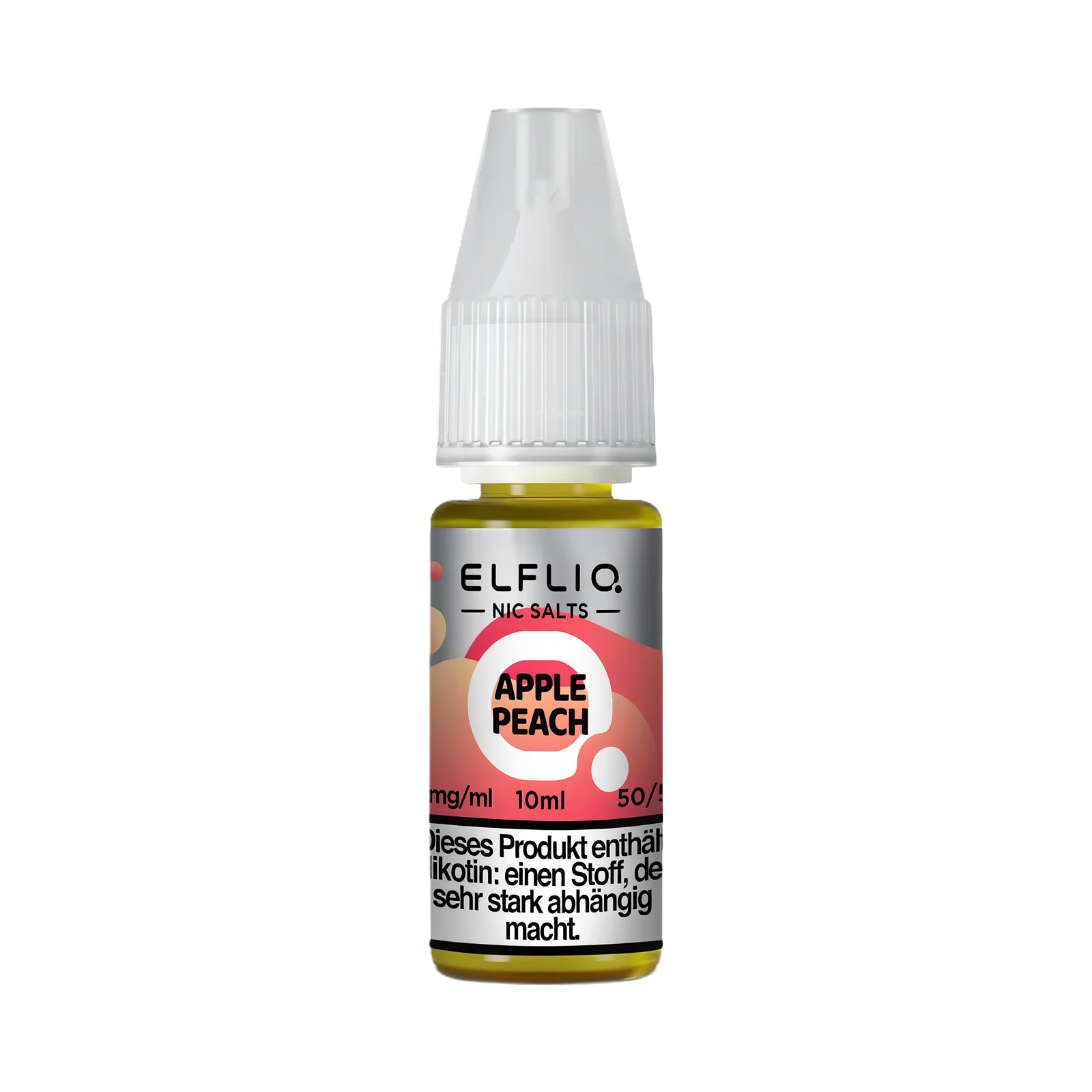 Elf Bar - ElfliQ - E-Liquid - Nicotine Salt - Apple Peach - 10 mg