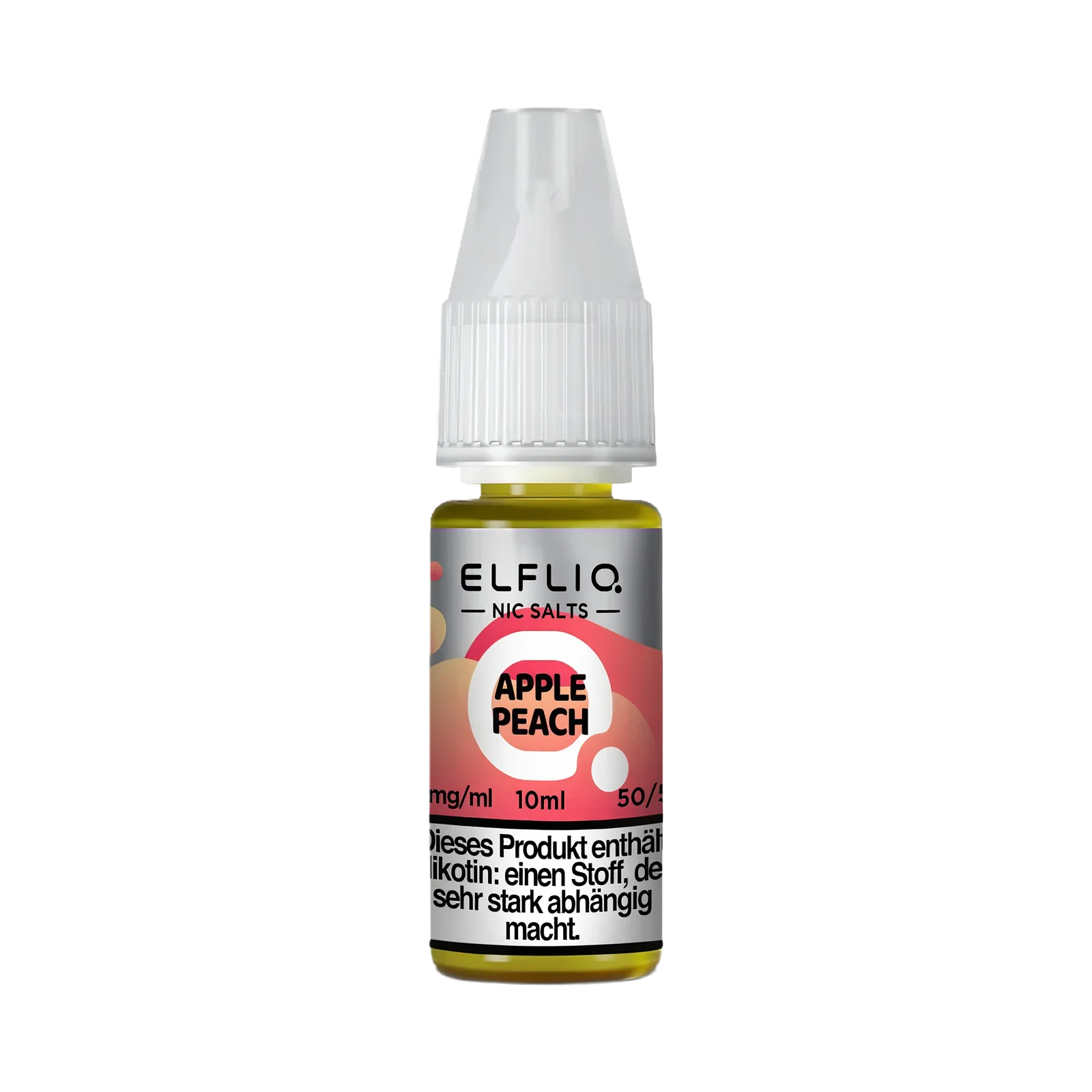 Elf Bar - ElfliQ - E-Liquid - Nicotine Salt - Apple Peach - 10 mg