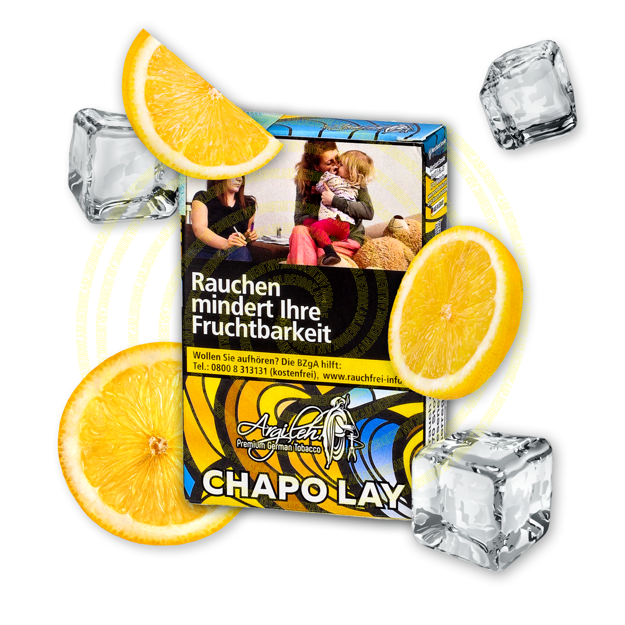 Argileh - Chapo Laymon - 20 g | Alle neuen Tabak Sorten günstig online kaufen - Hookain Shisha-Onlineshop 2