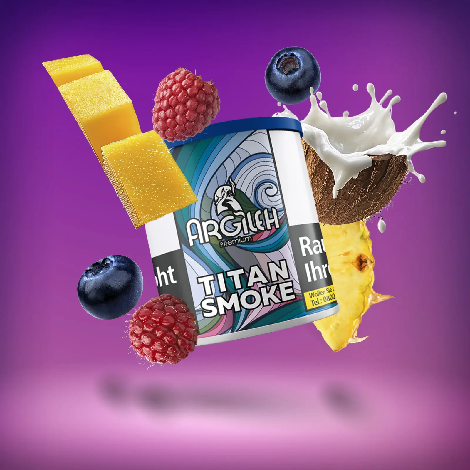 Argileh - Titan Smoke - 200 g -1