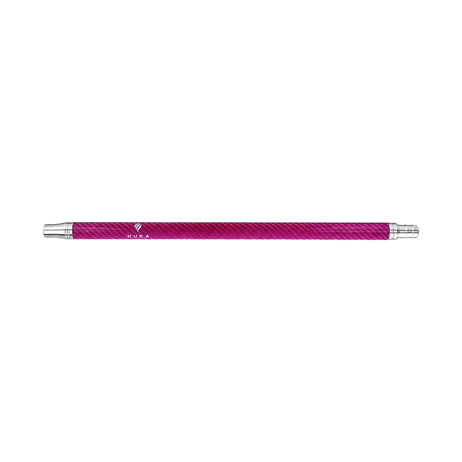 Huka Carbonmundst&uuml;ck Pink &ndash; 30 cm Carbon Edelstahl  1