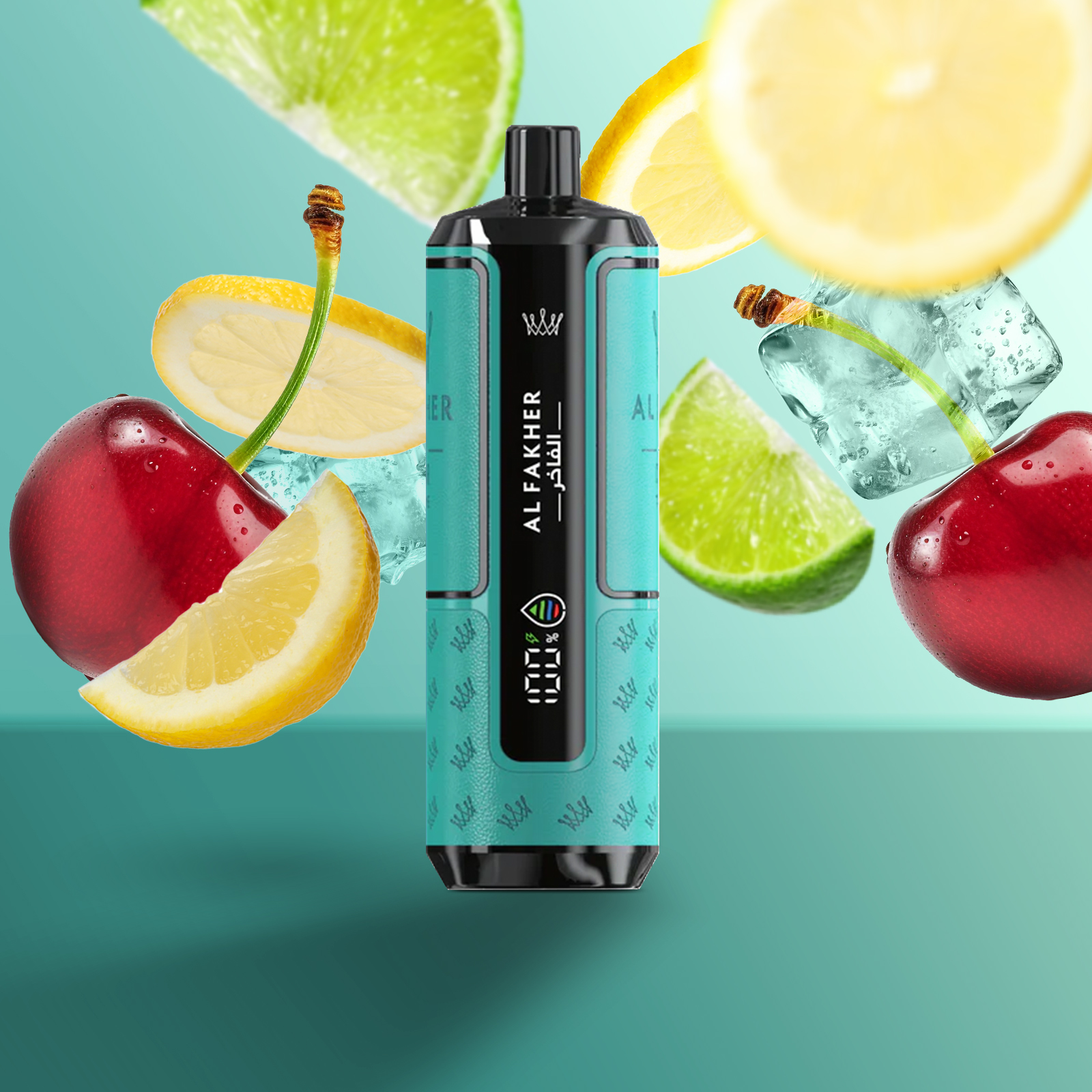 Al Fakher - Crown Bar - Hypermax - 20k - Lemon Lime Cherry Fizz2