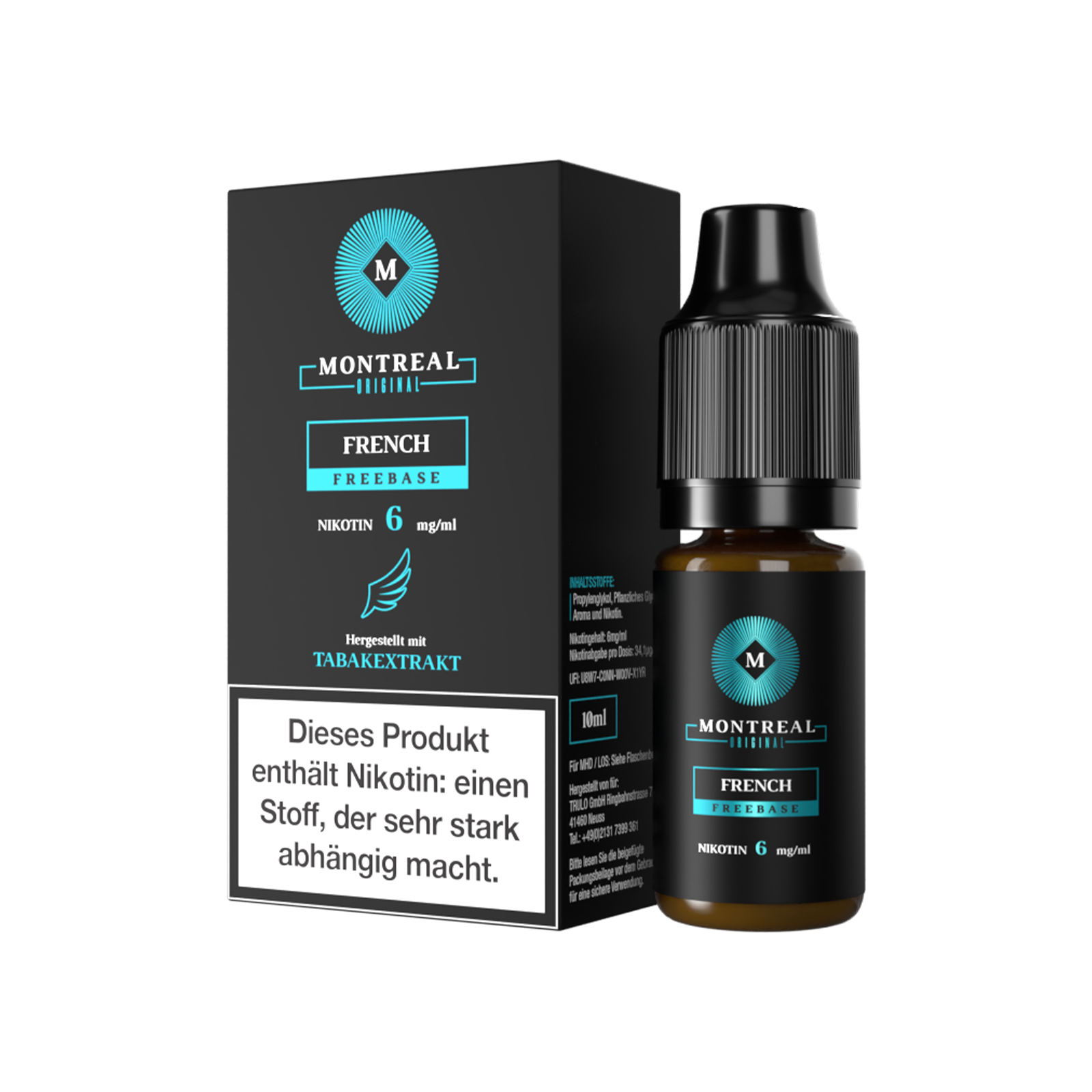 Montreal - Nikotinsalz Liquid - French - 10 ml 1